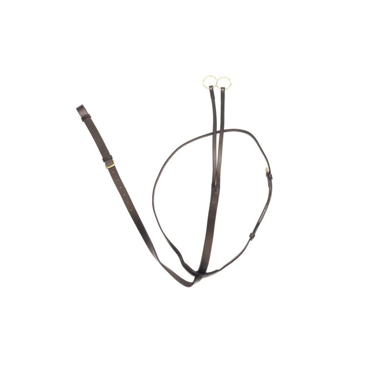 Martingala a collier in cuoio regolabile