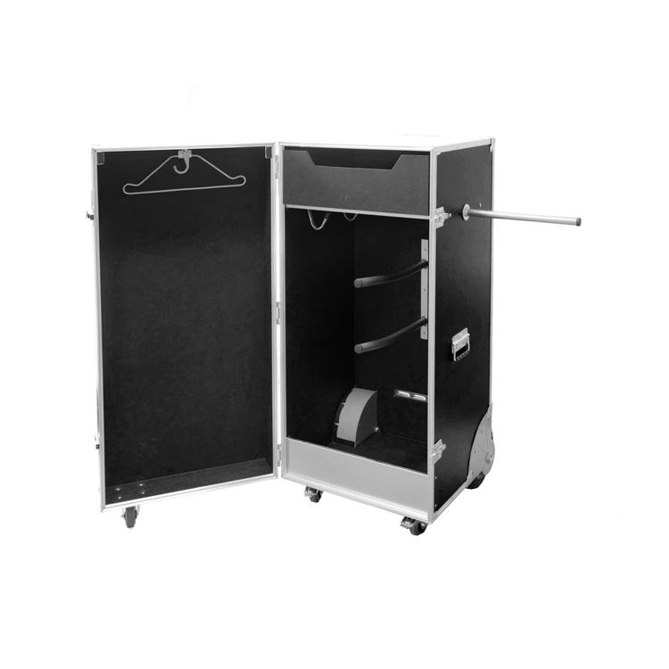 Armadio portasella Equestro in legno marino rivestito in gomma 60X65X124cm