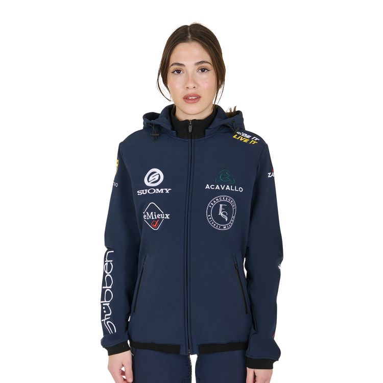 Softshell Donna Multilogo New Style 2025 Equestro Acavalo Stubben Zandonà etc