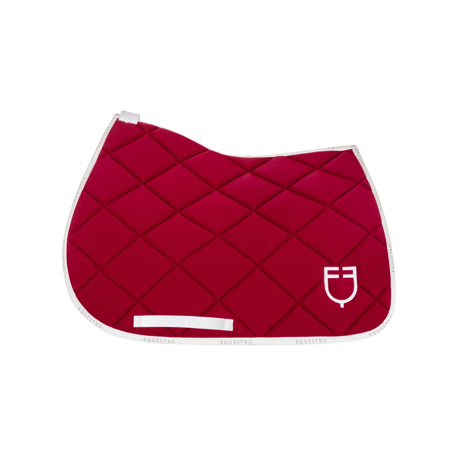Equestro sottosella modello gp con logo - Colore WINE/WHITE