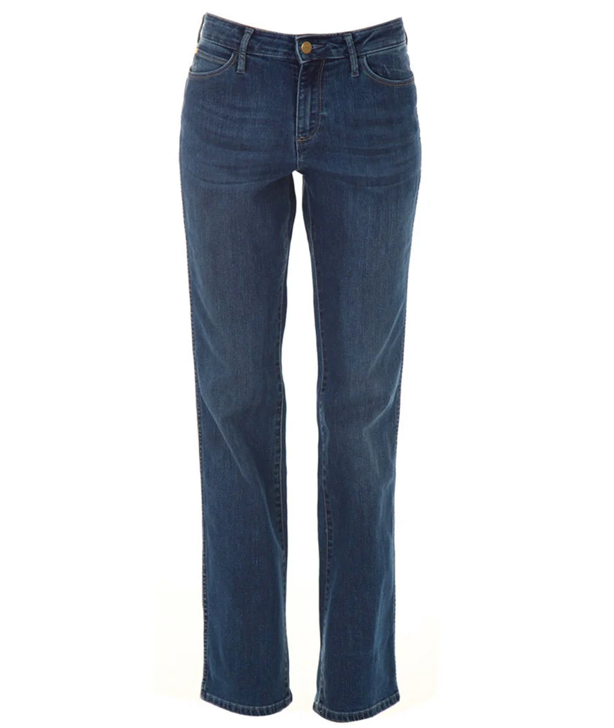 Jeans western Wrangler da donna modello Tina bootcut wash