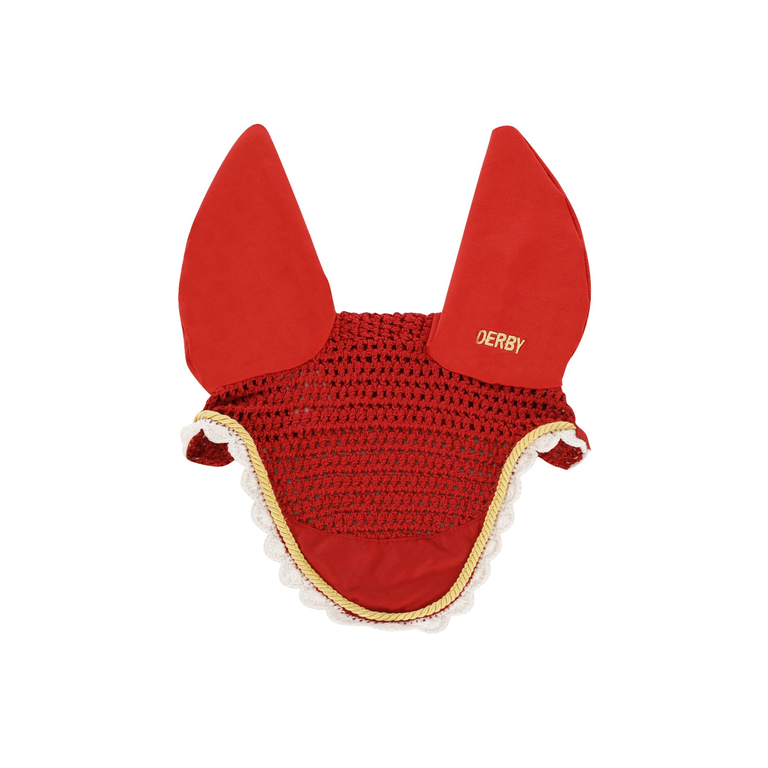 Derby cuffietta c/cordone pony derby - Colore RED/GOLD/WHITE