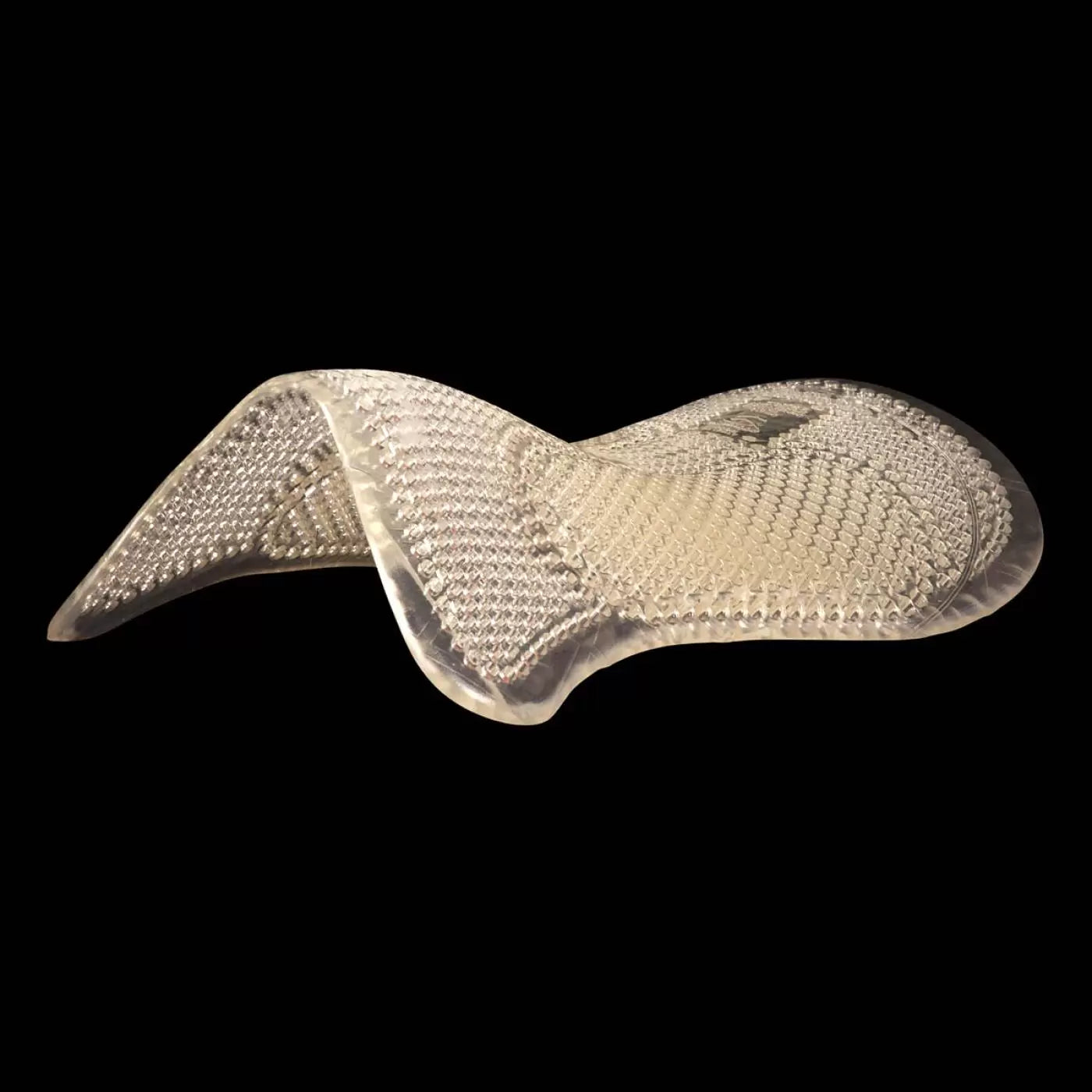 Semisottosella Gel Pad Acavallo MIDDLE RISER Gel Forato
