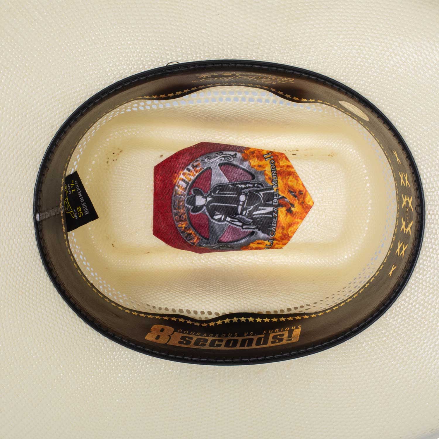 Tombstone cappello cerato rigido bangora 8 segundos
