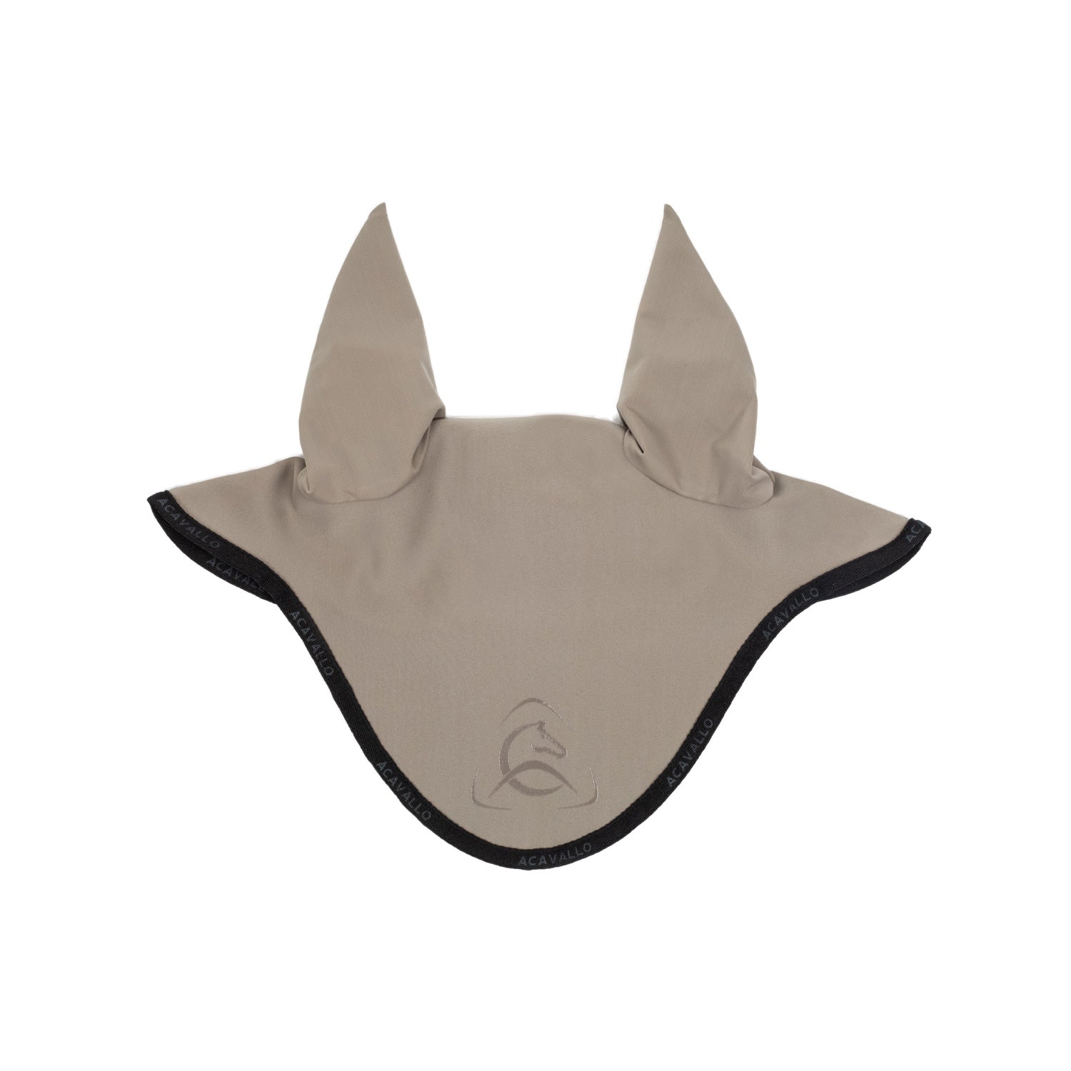 Acavallo fly veil with silicon logo - neutra