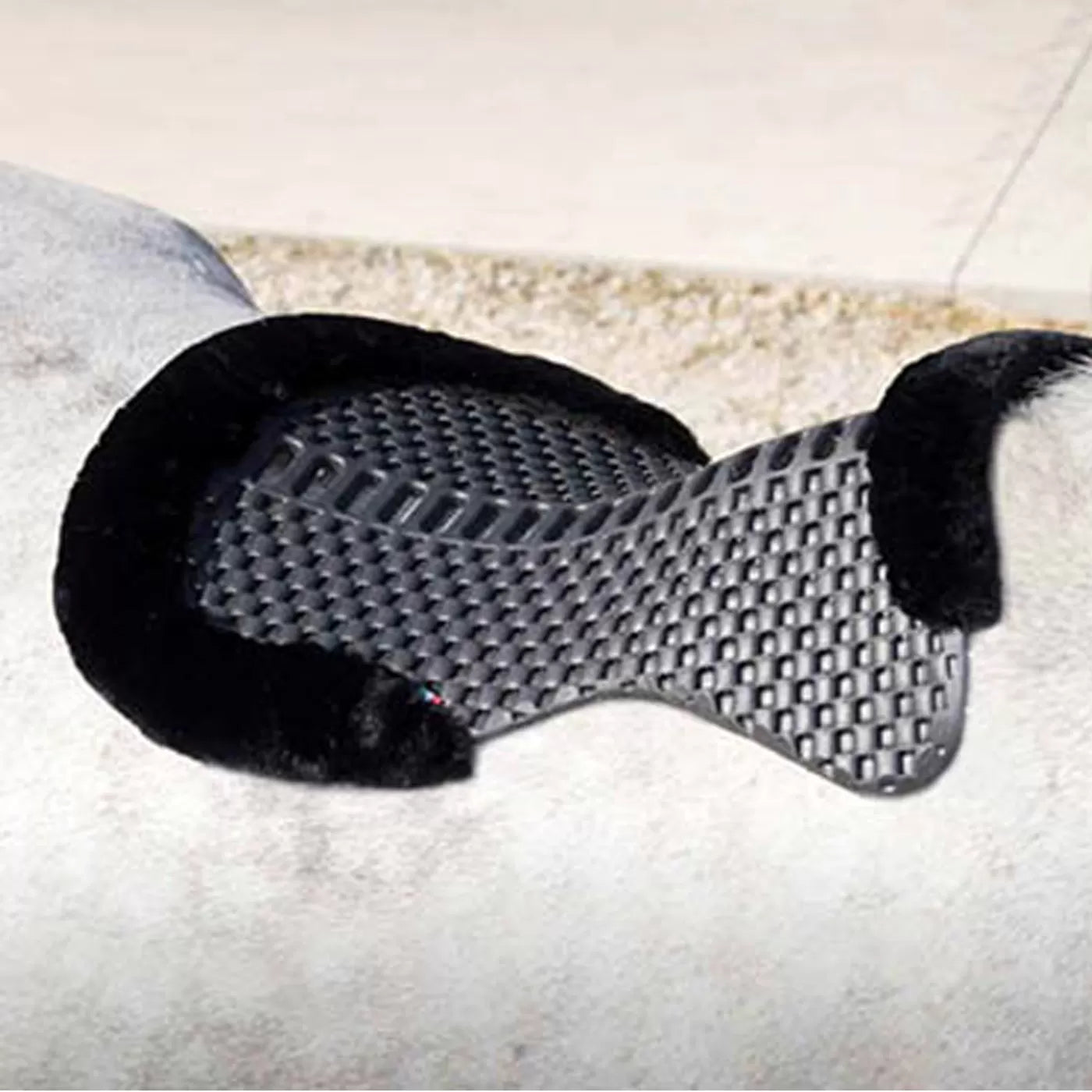 Semisottosella Acavallo Piuma Air-Release con pelo "eco-wool"