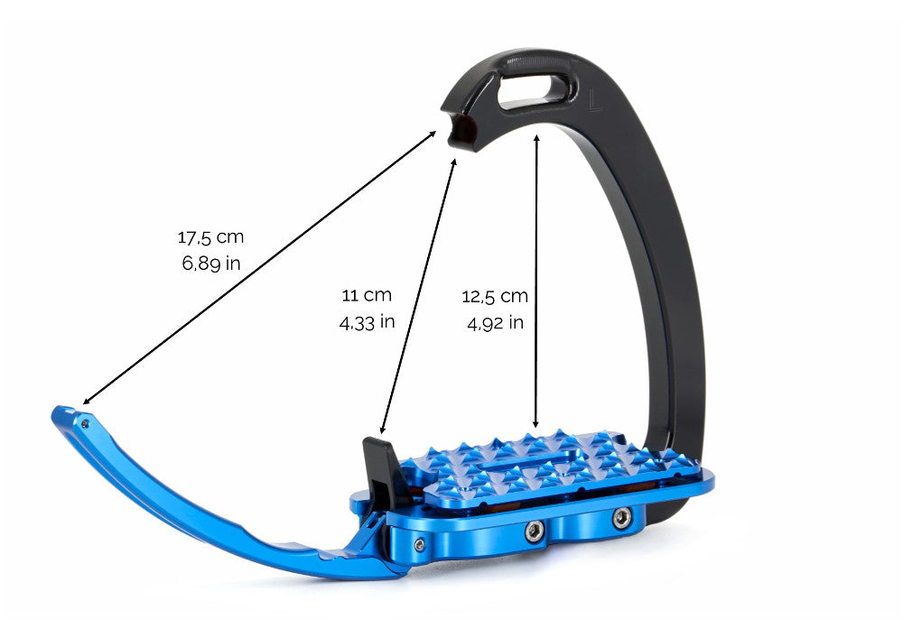 Staffe di sicurezza Tech Stirrup Venice PLUS EVO con panca inclinata ammortizzante