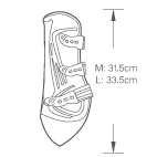 Paratendini da Dressage Lamicell Carbon V22 con protezione al Nodello