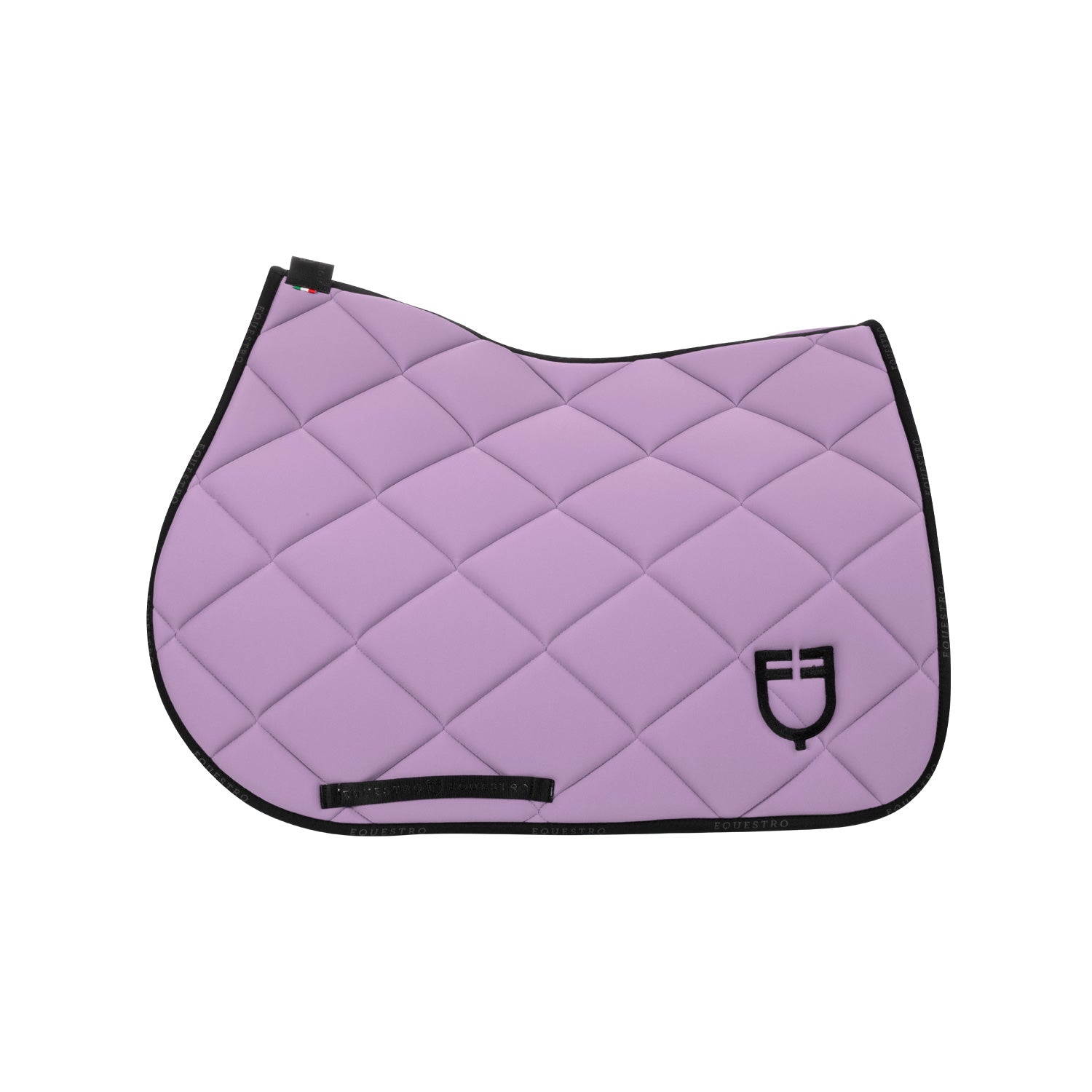 Equestro sottosella modello gp con logo - Colore LILLA/BLACK