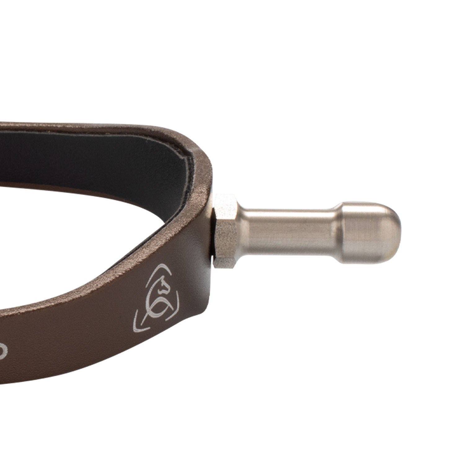 Acavallo arena aluplus 2.0 spurs w/interchangeable neck - Colore GOLDEN BROWN
