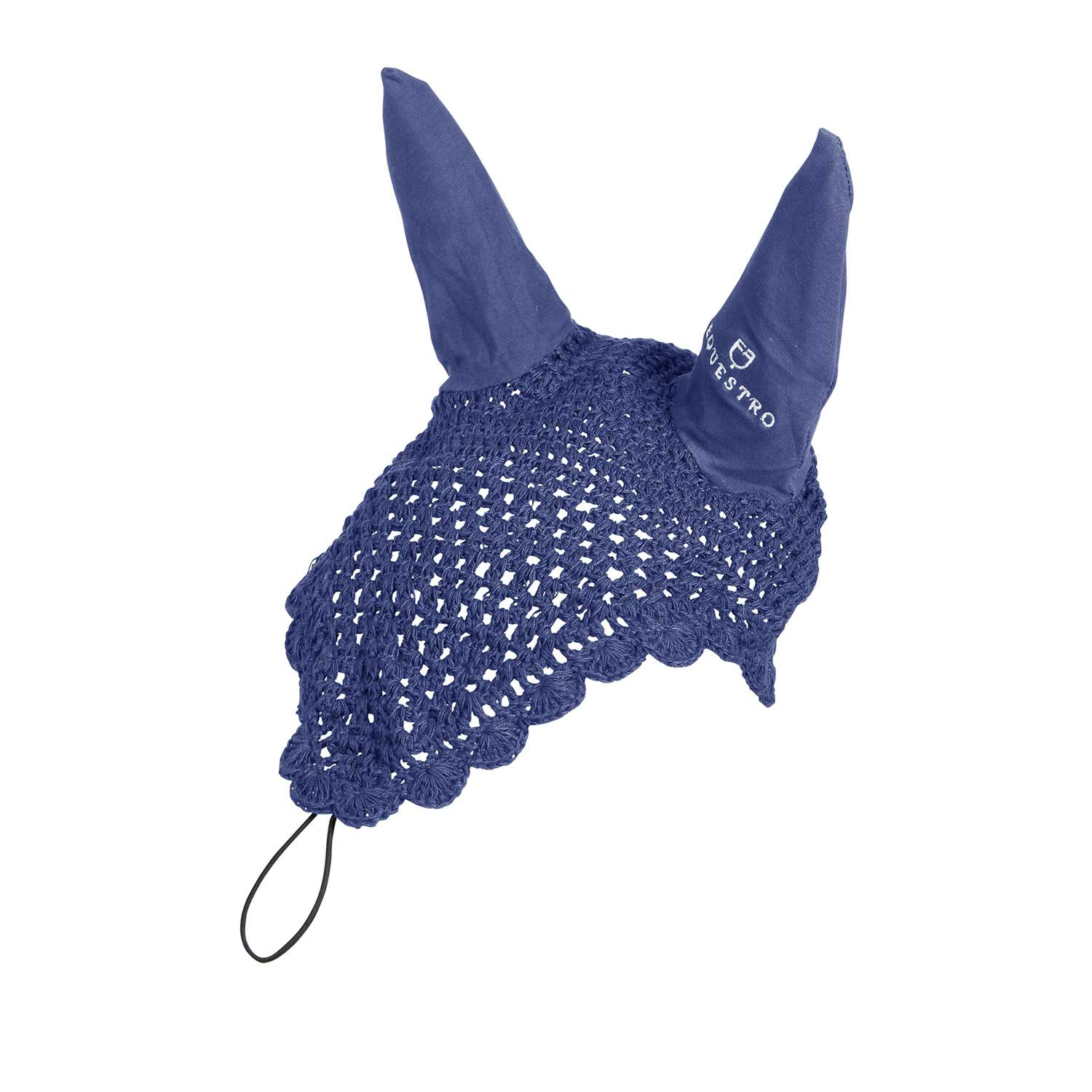 Equestro cuffietta equestro con attacco al capezzino - Colore NAVY