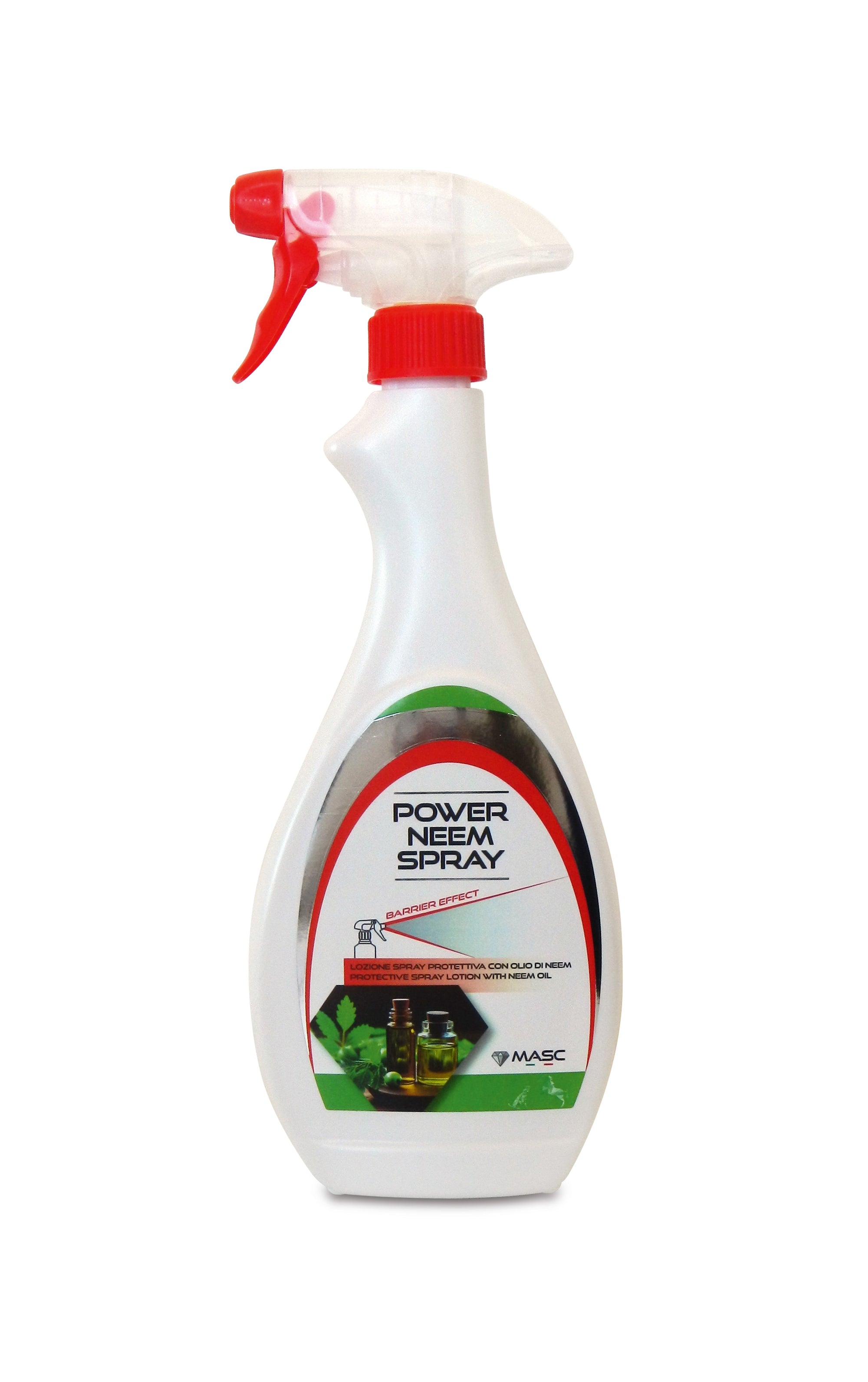 MASC Power Neem Spray per Cavalli e Piccoli animali contro insetti