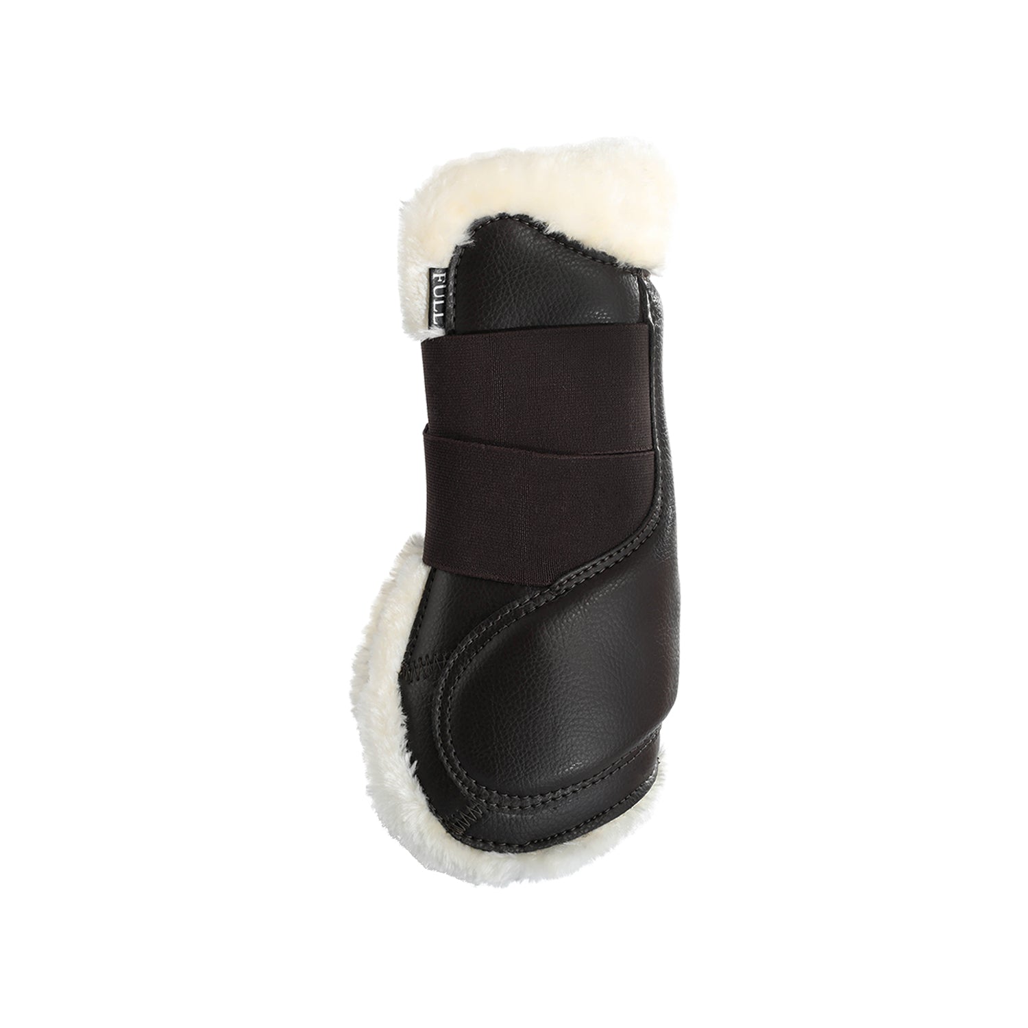 Stinchiere paratendini Acavallo in EcoPelle con Eco-Lana e chiusura in velcro