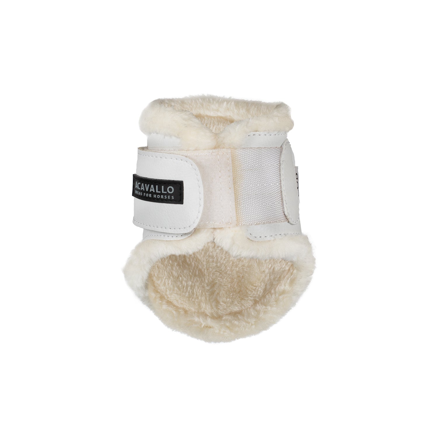 Paranocche Acavallo in EcoPelle con Eco-Lana e chiusura in velcro