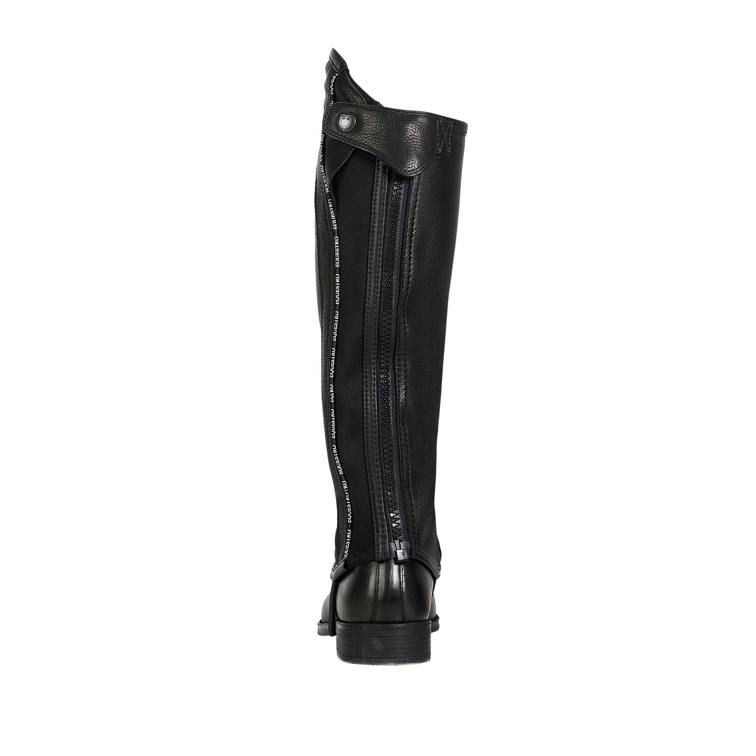 Ghette bambini Equestro Piping in cuoio con morbido elastico