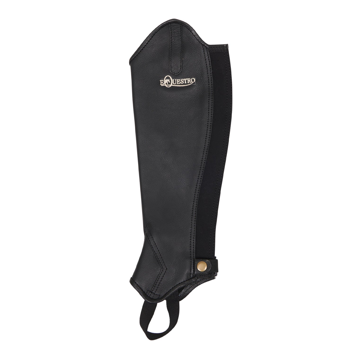 Ghette unisex Equestro Dunster in morbido cuoio di alta qualità