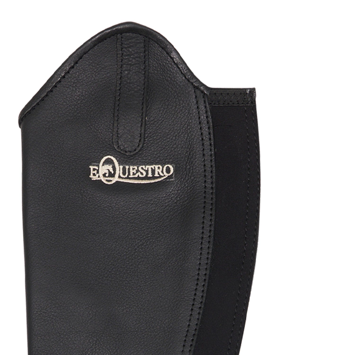 Ghette unisex Equestro Dunster in morbido cuoio di alta qualità