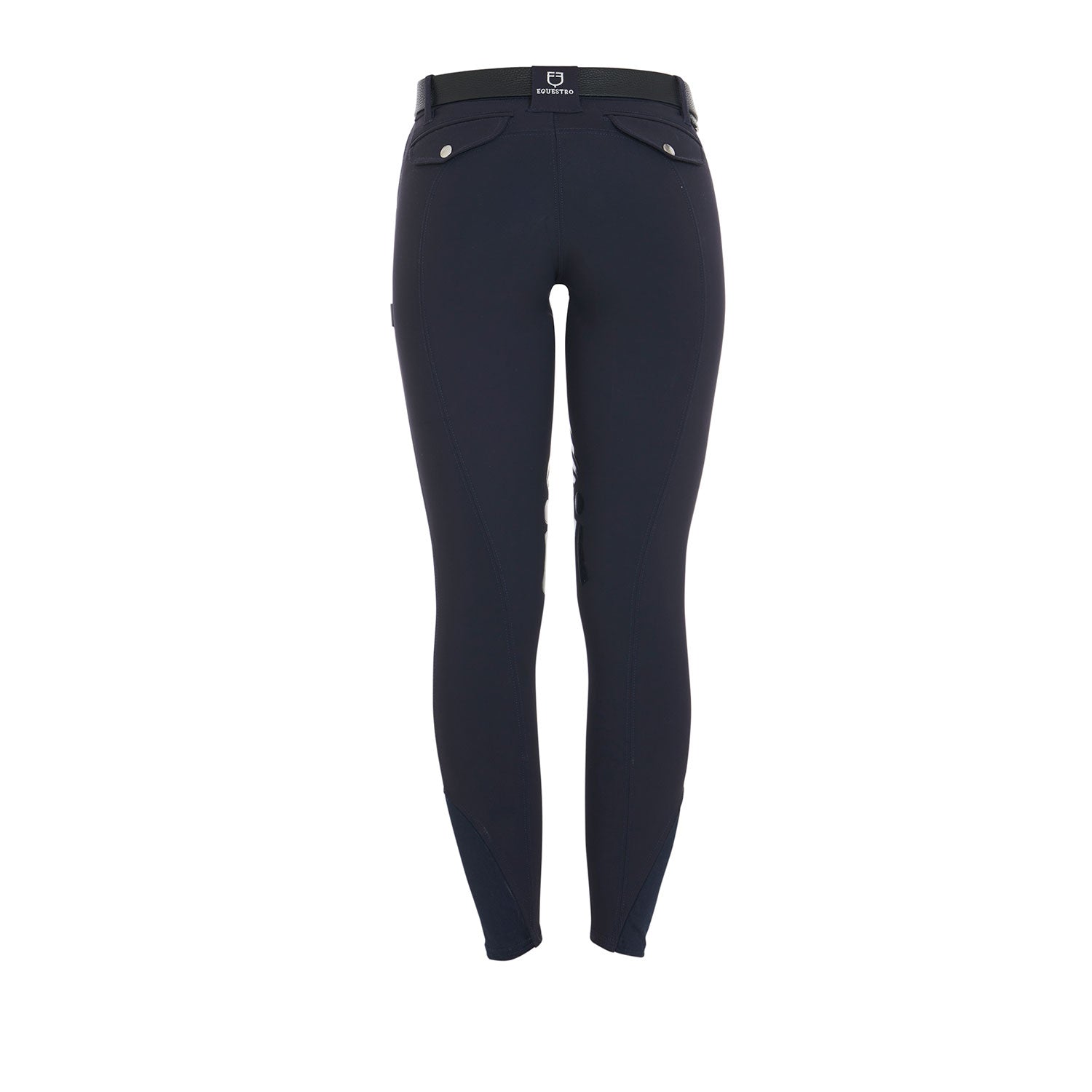 Pantaloni slim fit donna Equestro Olimpia con grip in silicone