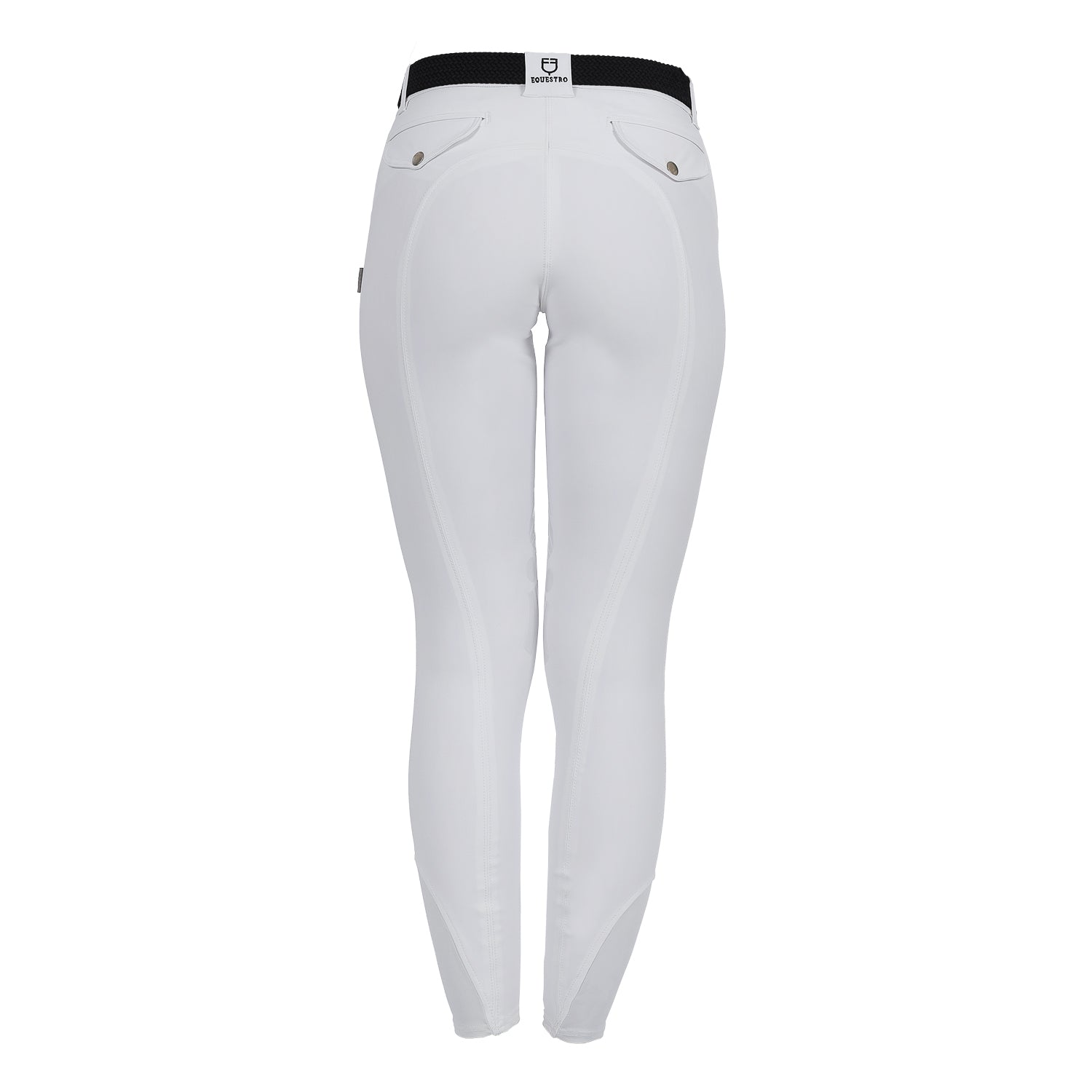 Pantaloni slim fit donna Equestro Olimpia con grip in silicone