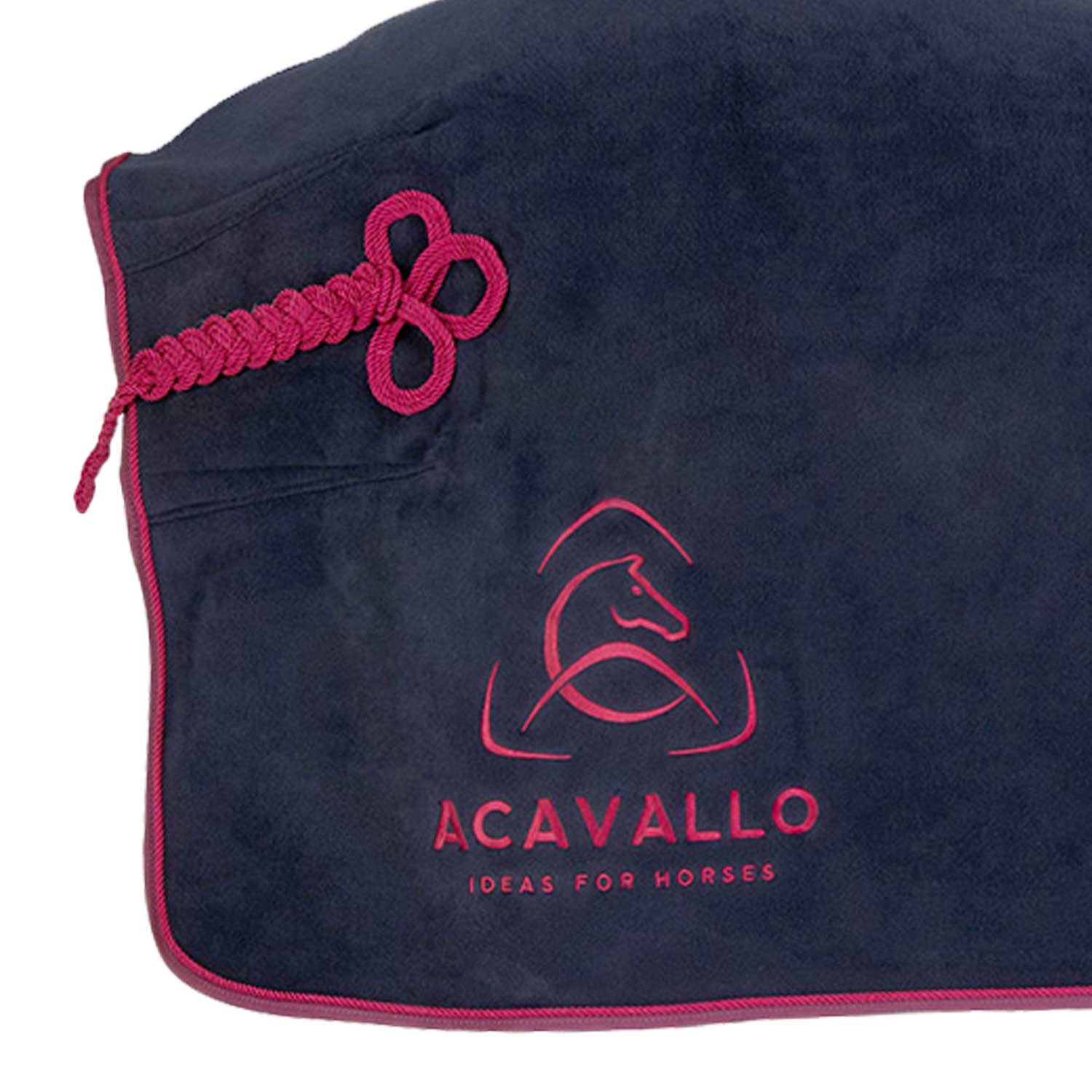 Coperta per cavallo Acavallo in pile con colletto imbottito