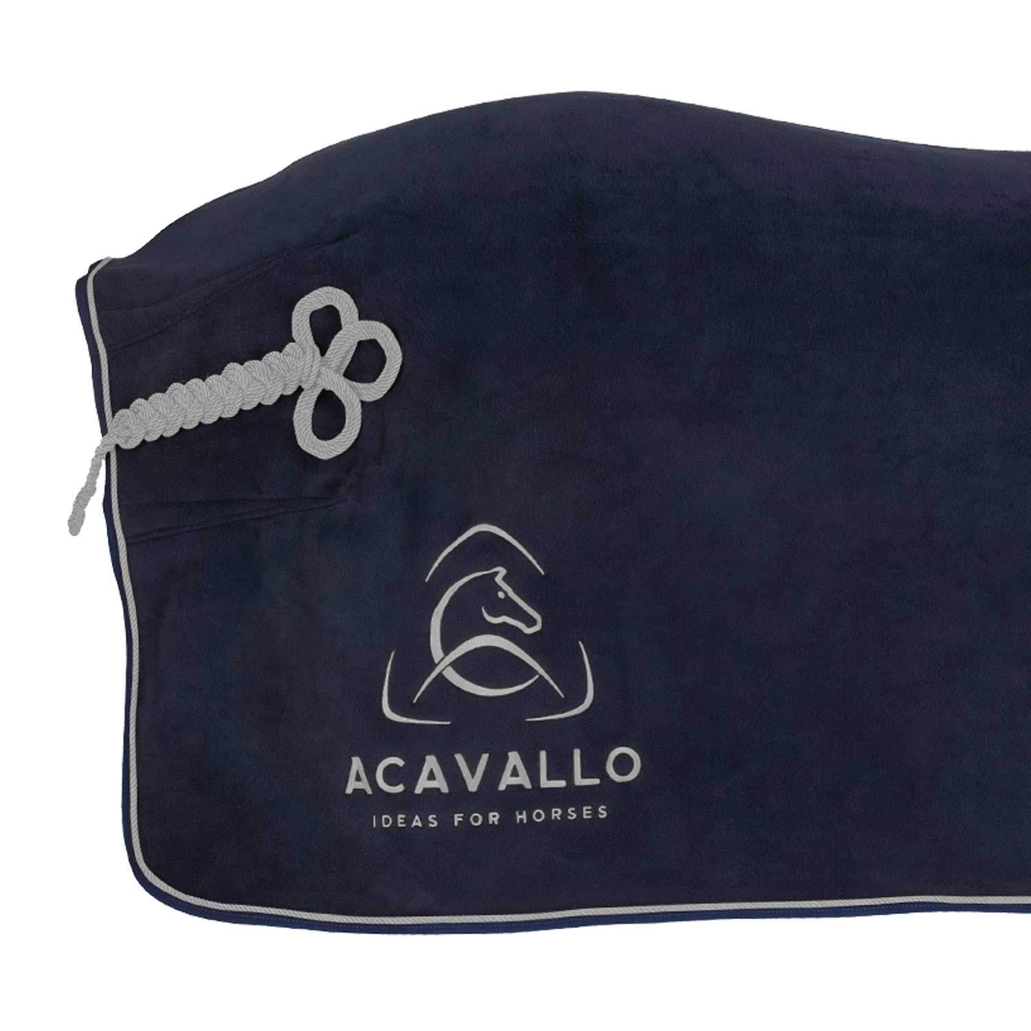 Coperta per cavallo Acavallo in pile con colletto imbottito