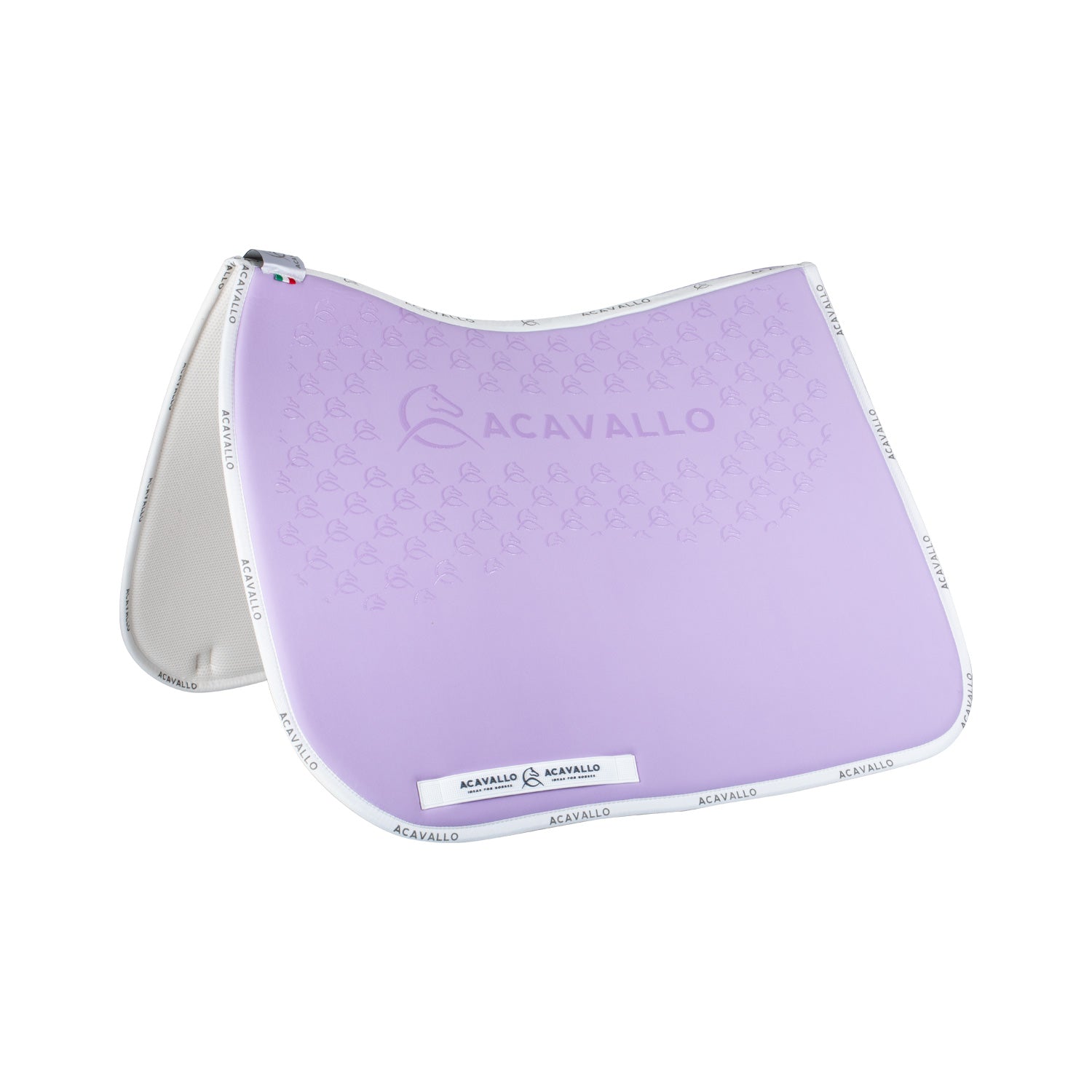 Sottosella dressage Acavallo in Lycra con grip in silicone e fodera in bambù
