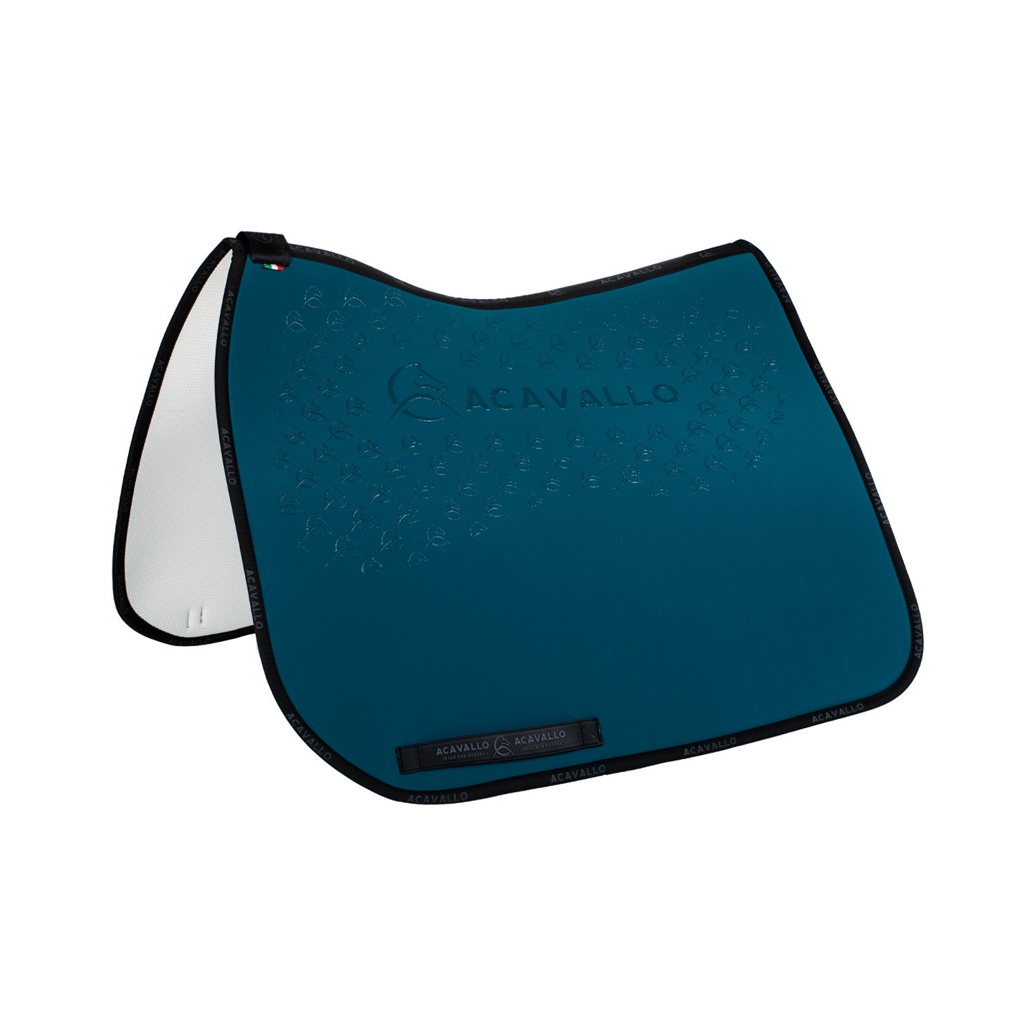 Sottosella dressage Acavallo in Lycra con grip in silicone e fodera in bambù