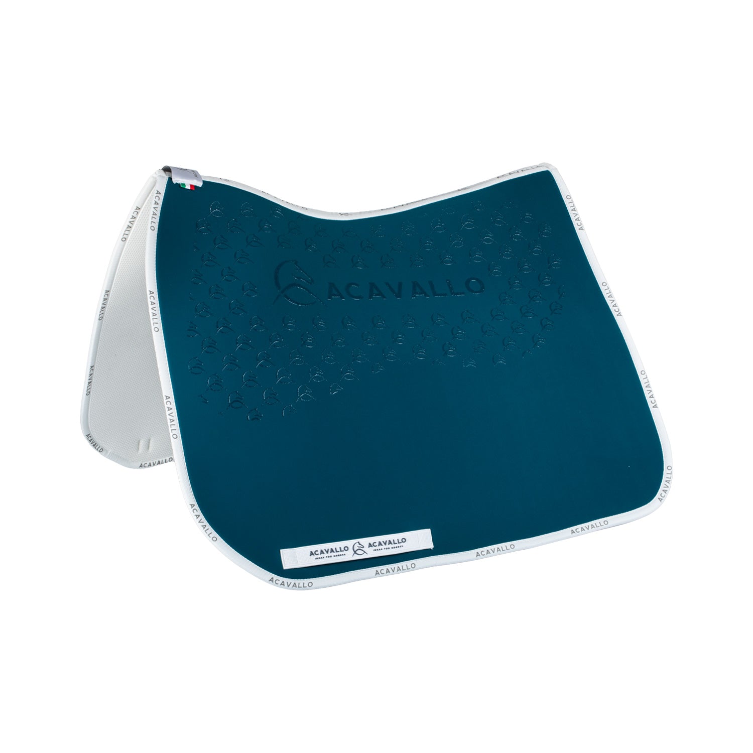 Sottosella dressage Acavallo in Lycra con grip in silicone e fodera in bambù