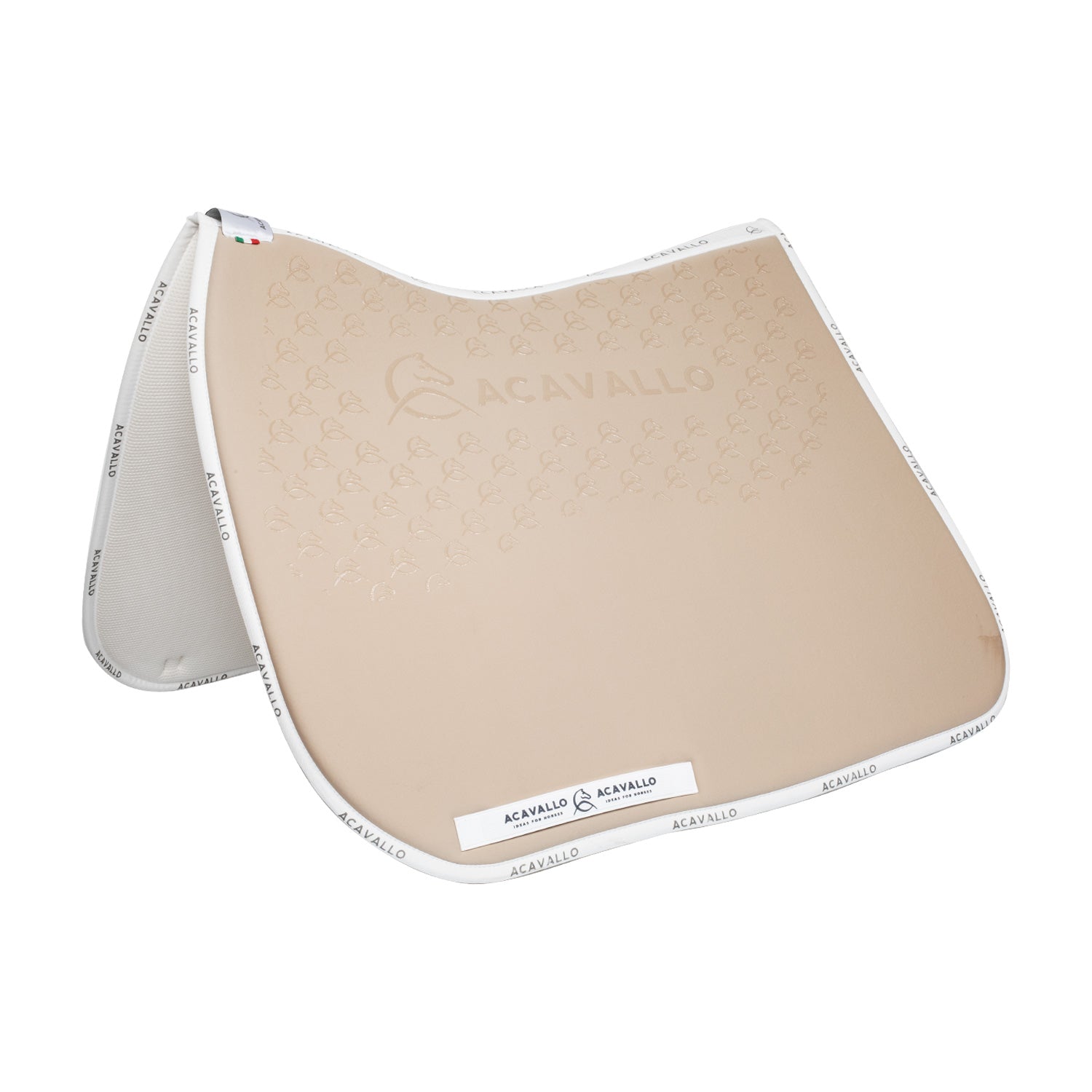 Sottosella dressage Acavallo in Lycra con grip in silicone e fodera in bambù