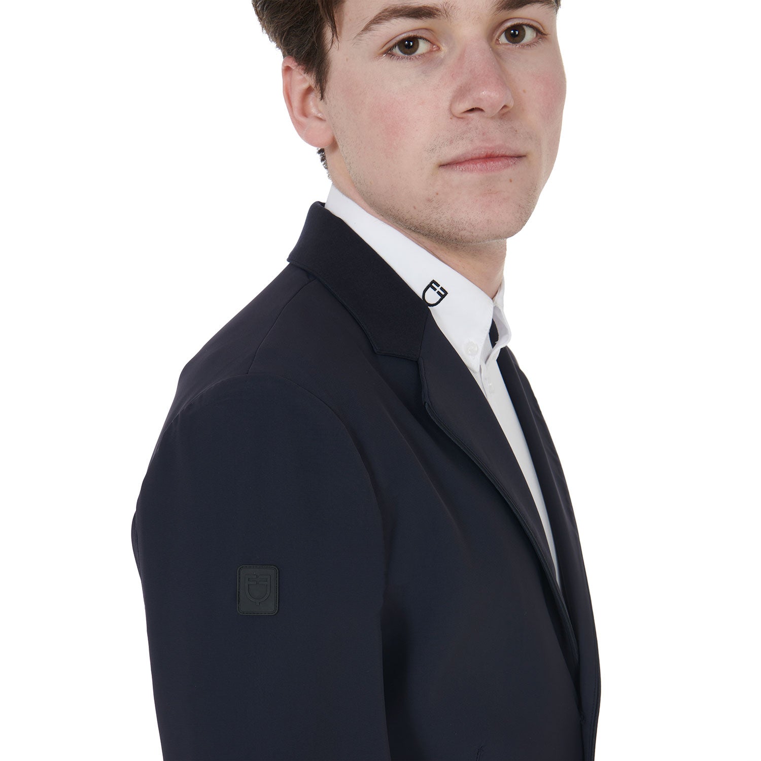 Giacca uomo da concorso, modello Elegance, con tre bottoni