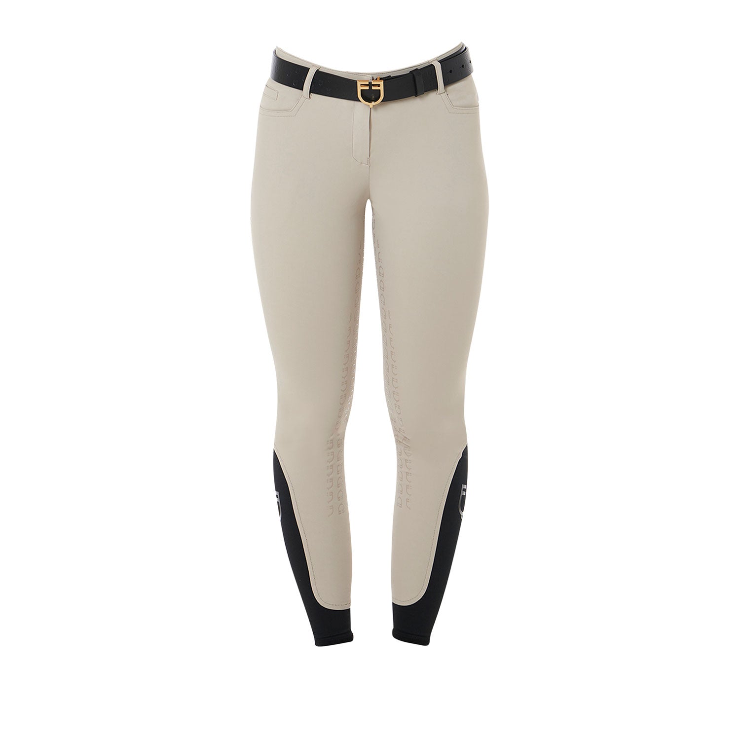 Pantaloni donna full grip Equestro Aria in tessuto tecnico
