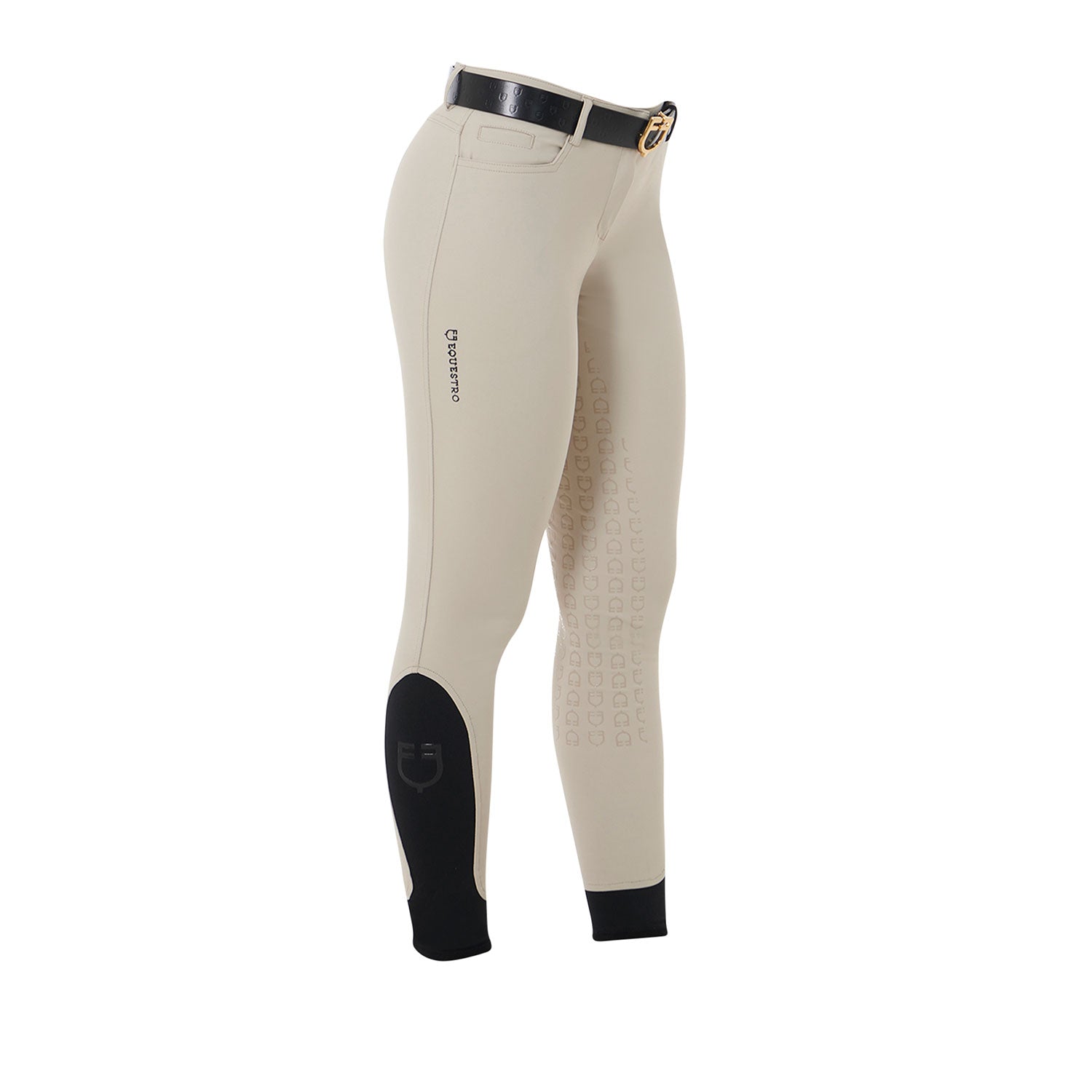 Pantaloni donna full grip Equestro Aria in tessuto tecnico
