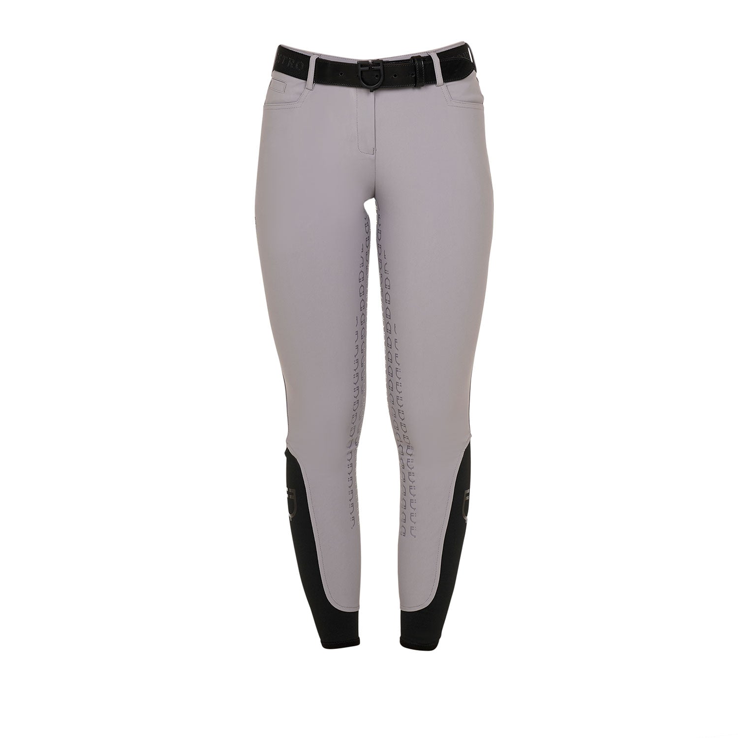 Pantaloni donna full grip Equestro Aria in tessuto tecnico