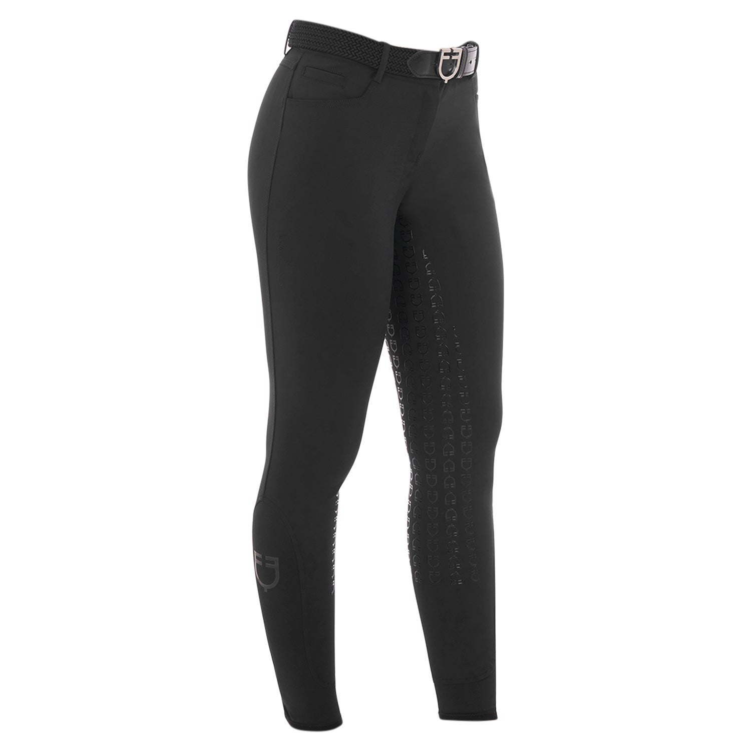 Pantaloni donna full grip Equestro Aria in tessuto tecnico