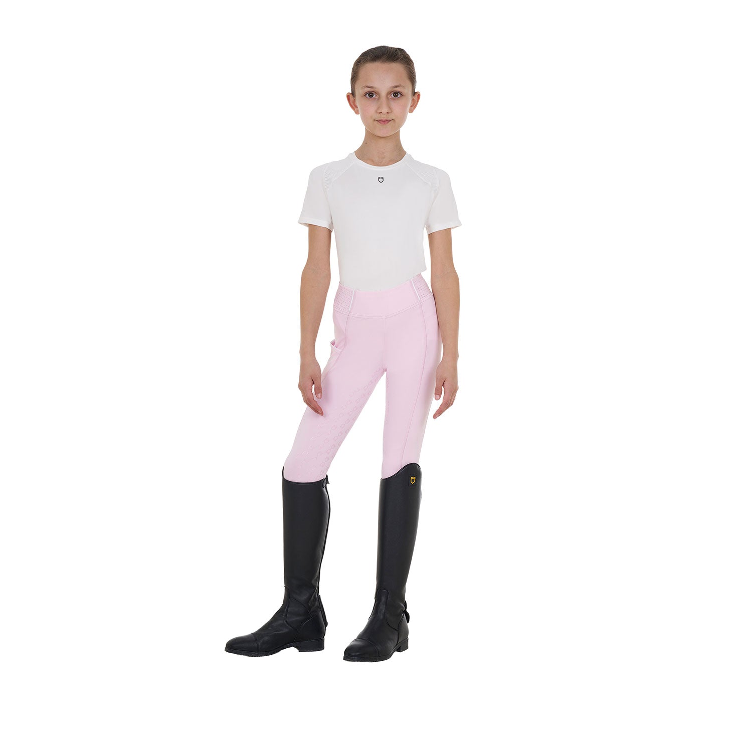Leggings Bambina slim fit con strass