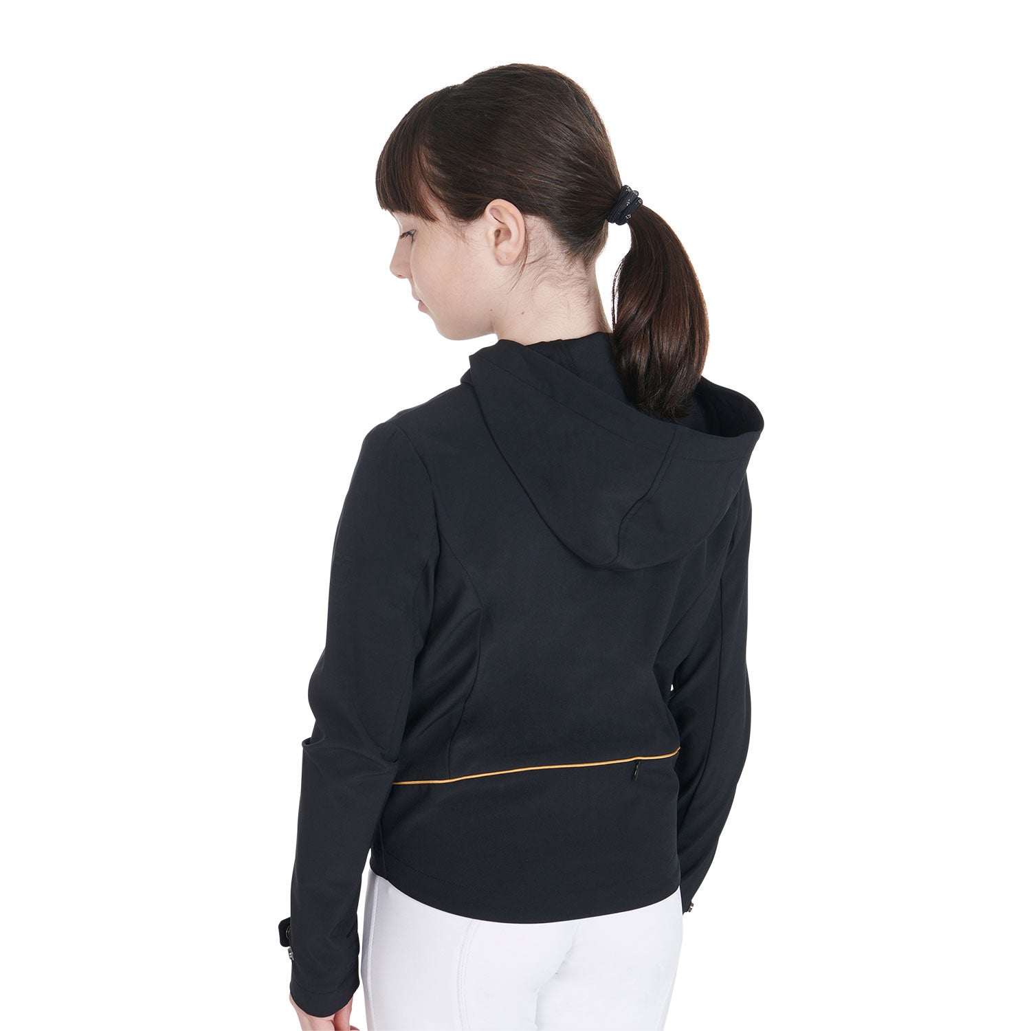 Giacca bambini softshell slim fit in tessuto tecnico