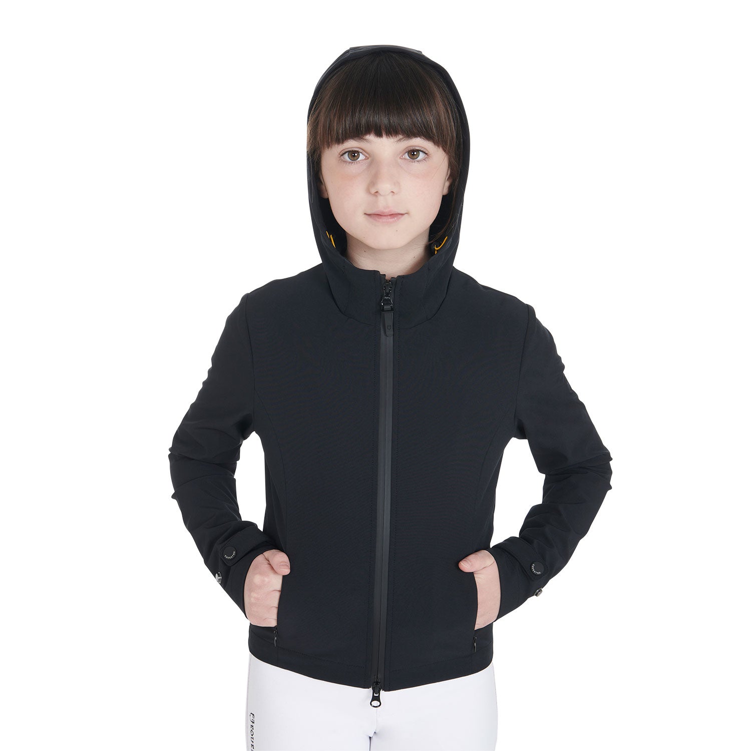 Giacca bambini softshell slim fit in tessuto tecnico