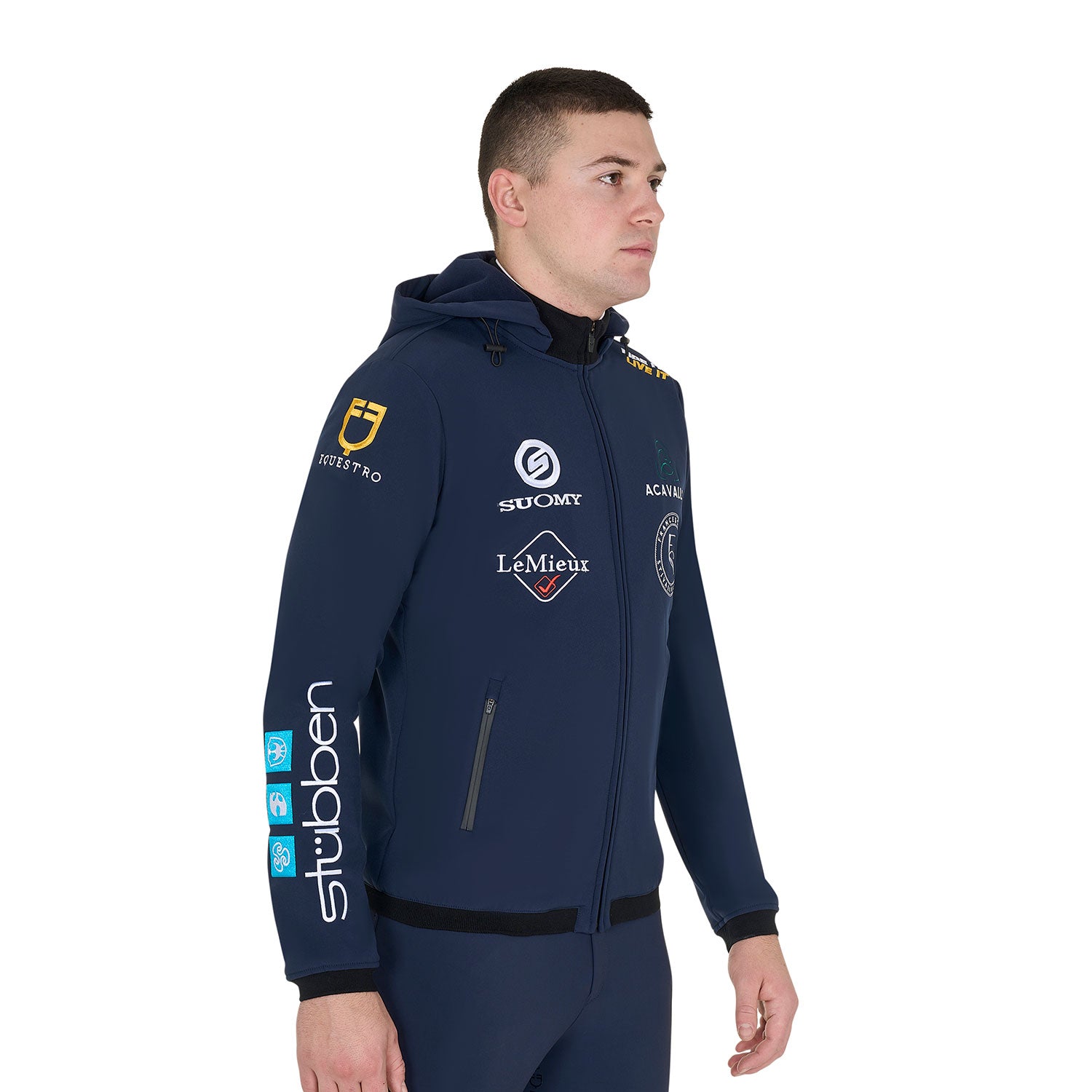 SoftShell Uomo Multilogo 2025 Equestro Stubben Acavallo Zandonà