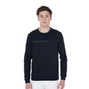 Equestro Felpa Uomo Girocollo Interlock
