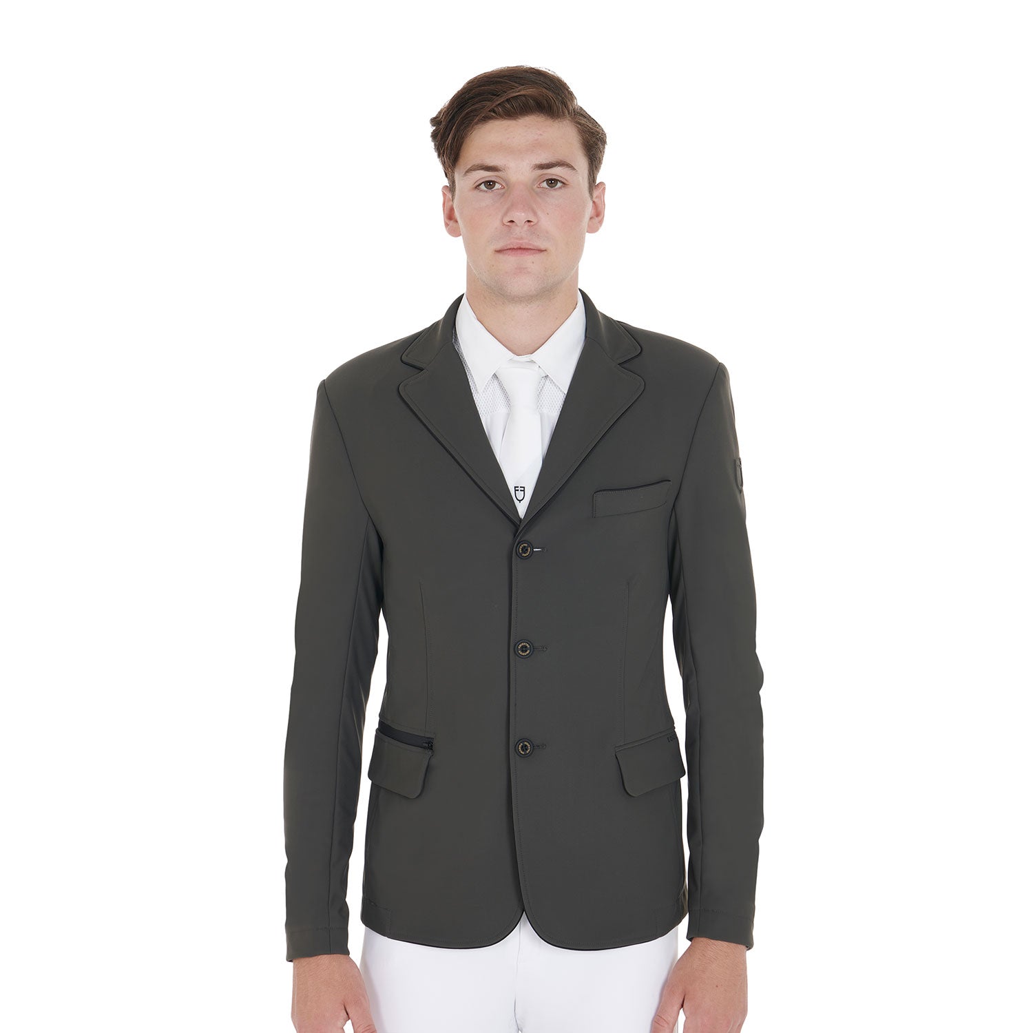 Giacca uomo slim fit da concorso Equestro