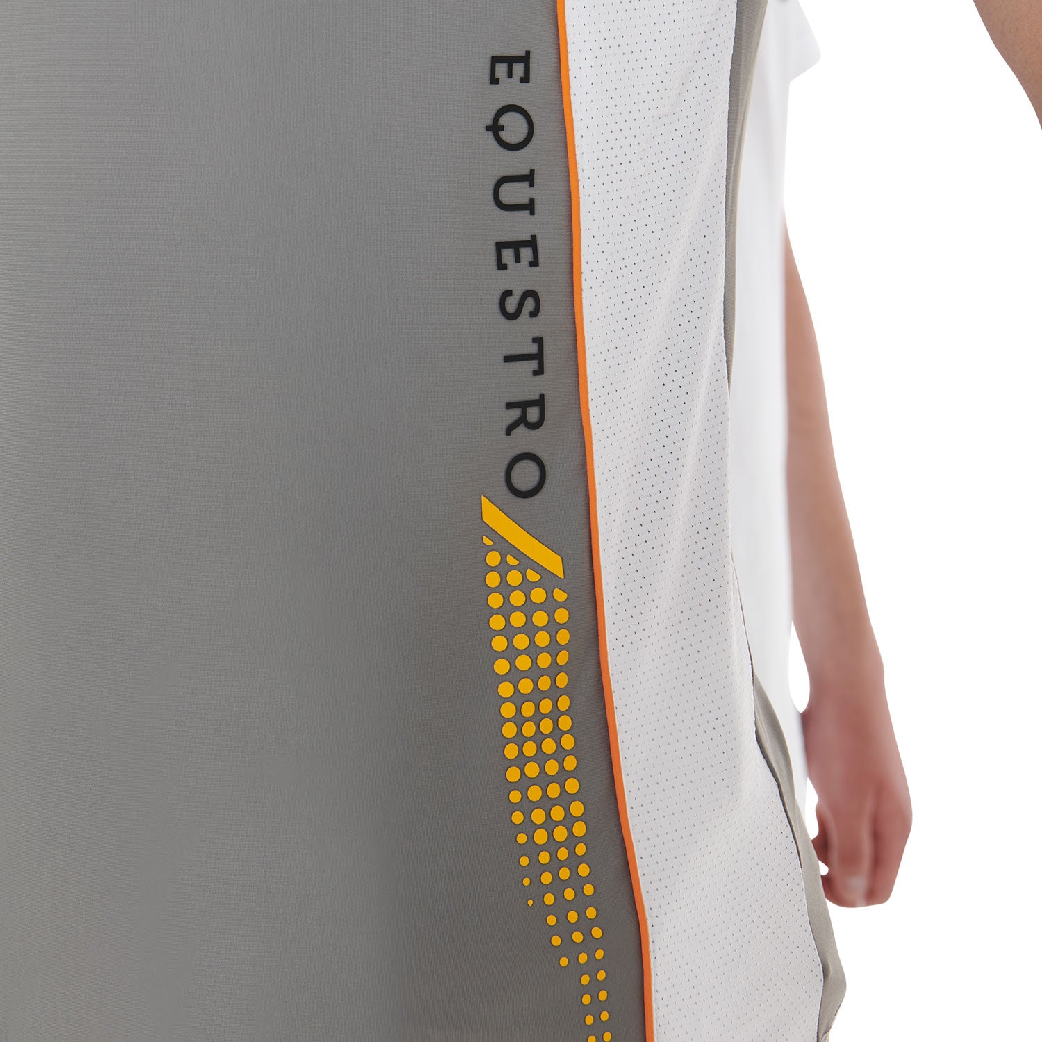 Polo Uomo Slim Fit da concorso Equestro in tessuto tecnico