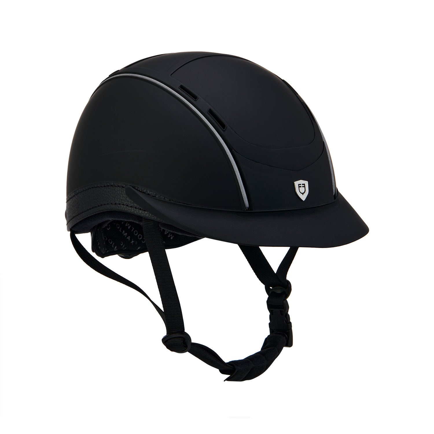 Casco Kep Ultralight Equestro Phantom con inserti in pelle
