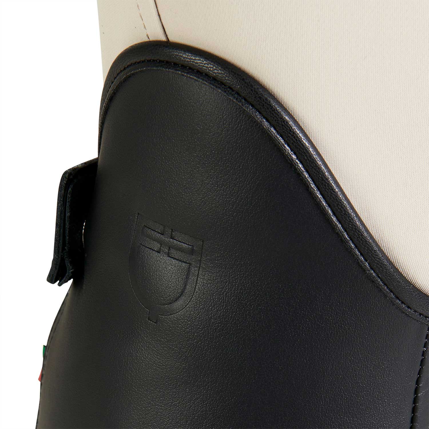 Ghette Unisex Equestro Colombo in Cuoio Morbido con logo