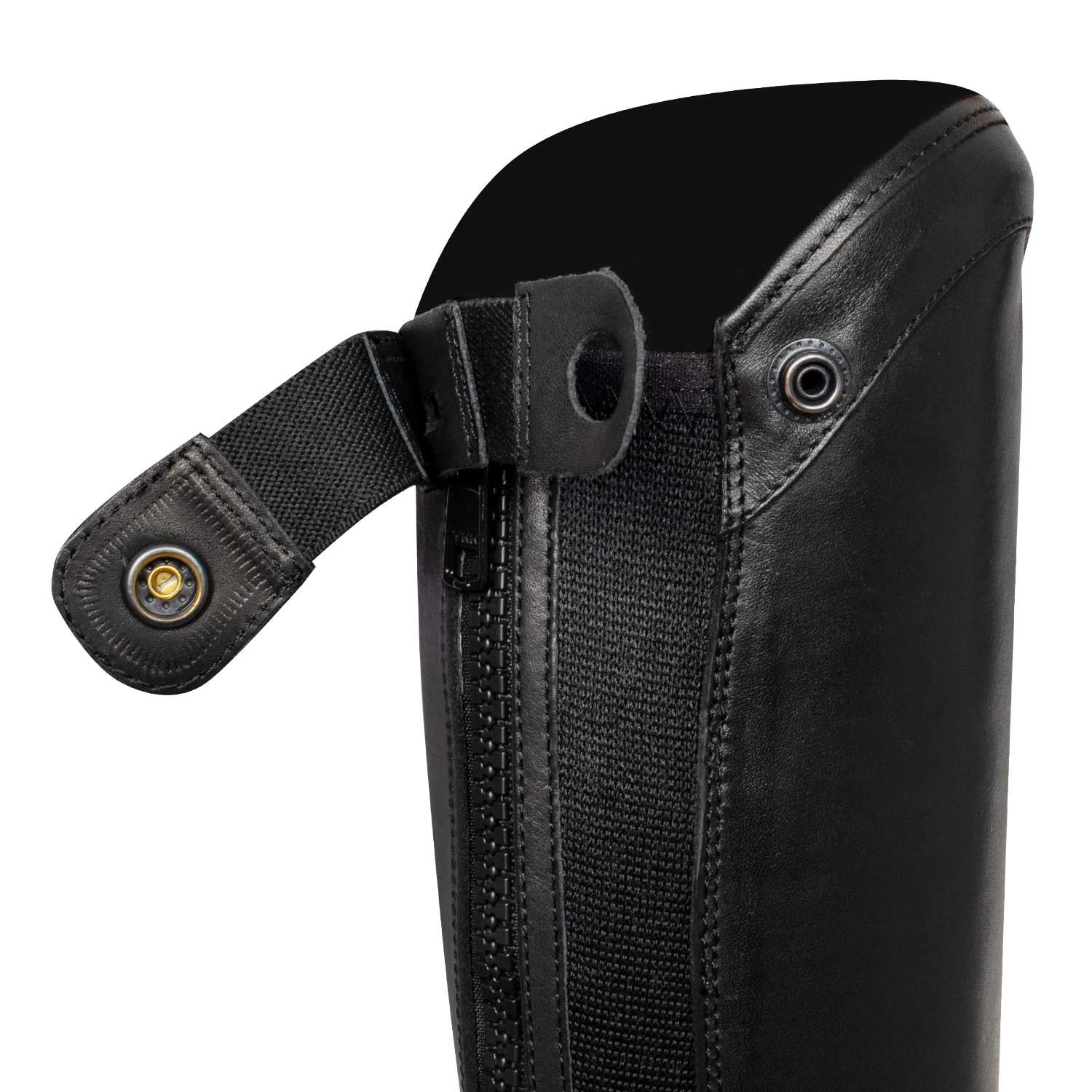 Ghette unisex Equestro Castiglia realizzate in morbido cuoio di alta qualità