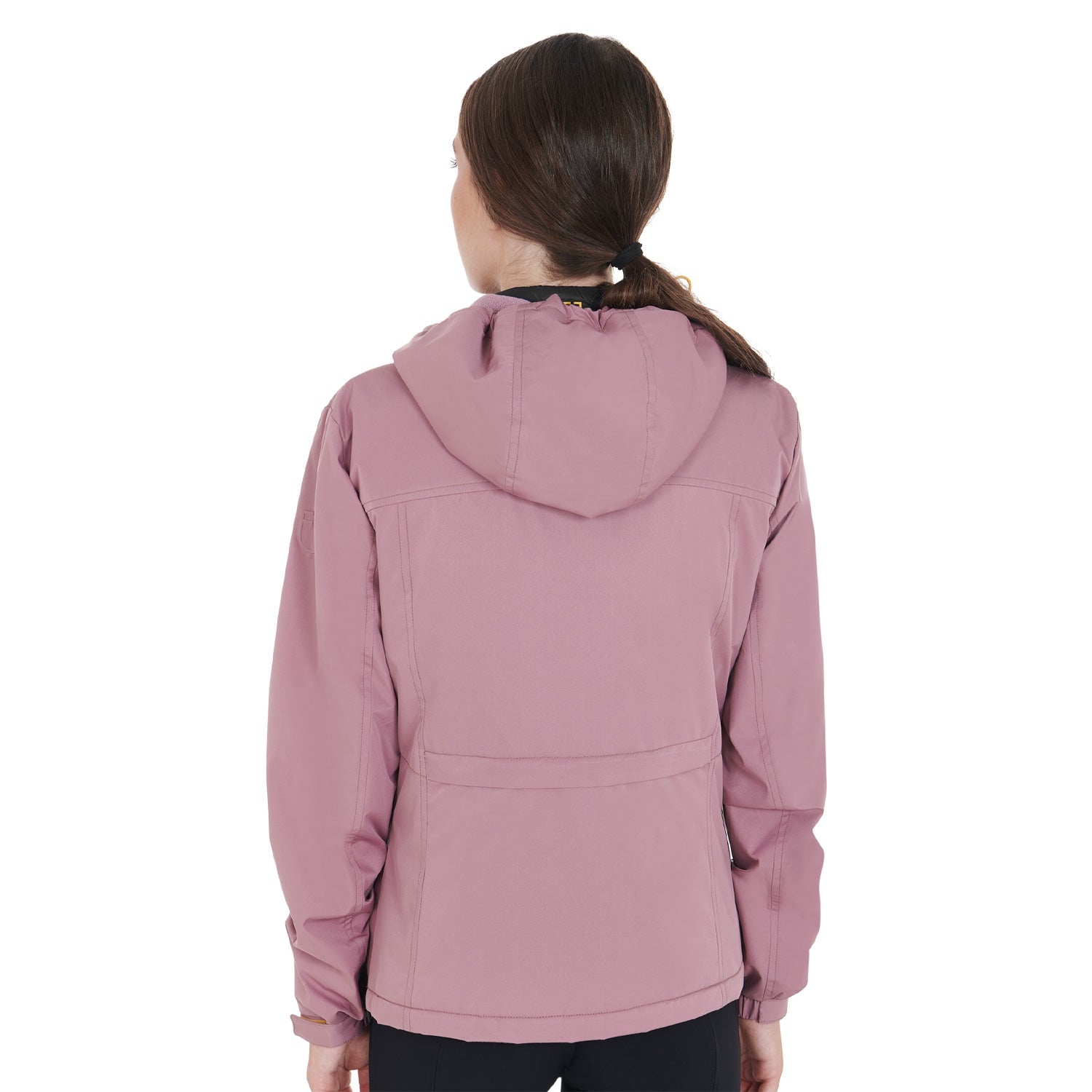 Giacca donna slim fit Equestro antipioggia con smanicato interno