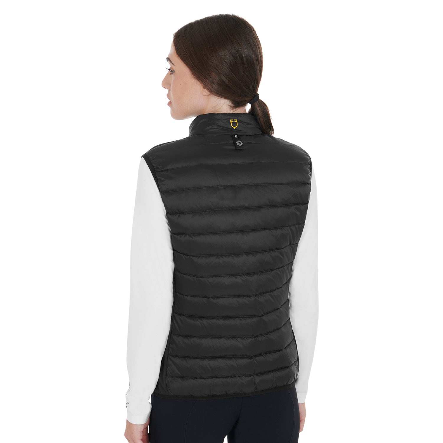 Giacca donna slim fit Equestro antipioggia con smanicato interno