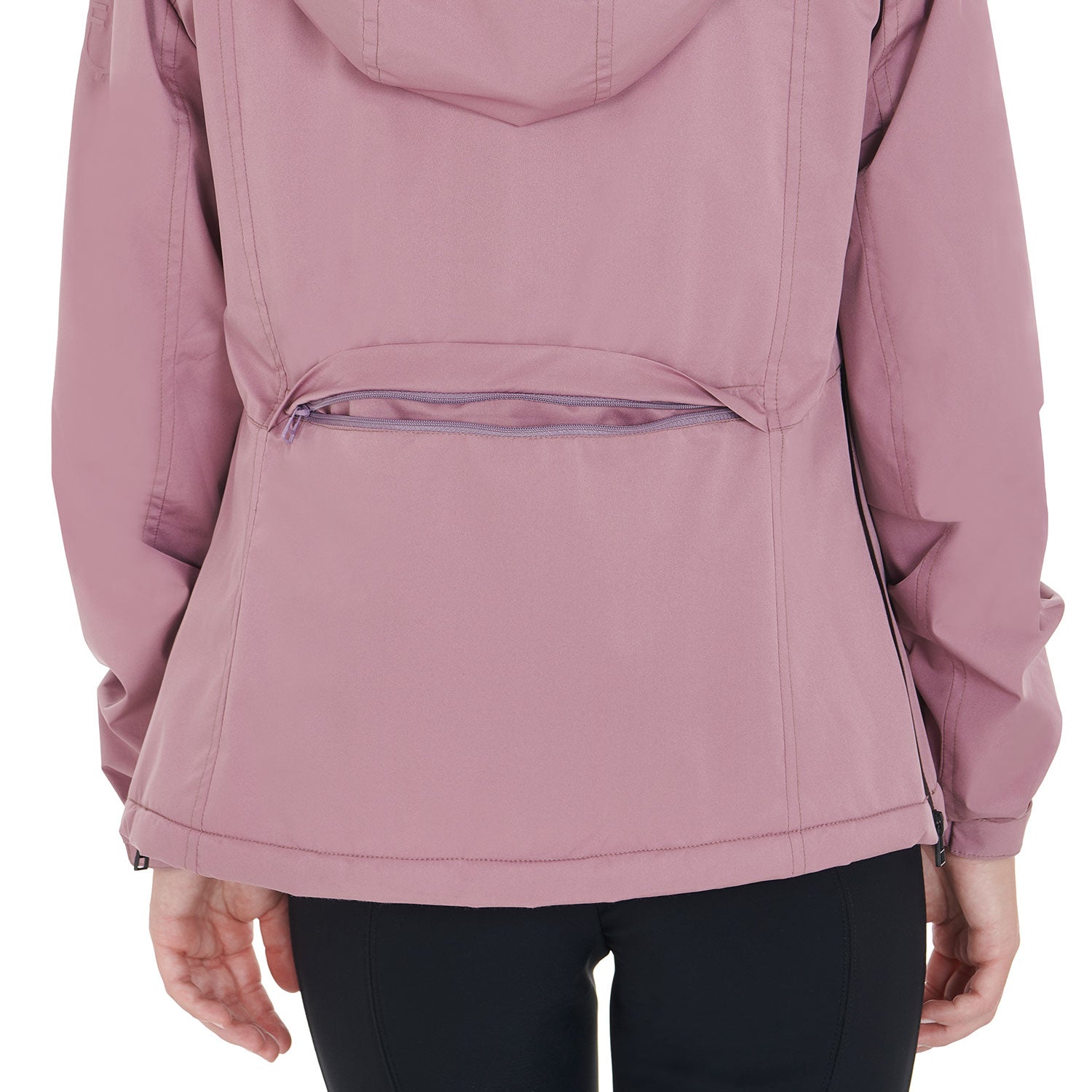 Giacca donna slim fit Equestro antipioggia con smanicato interno