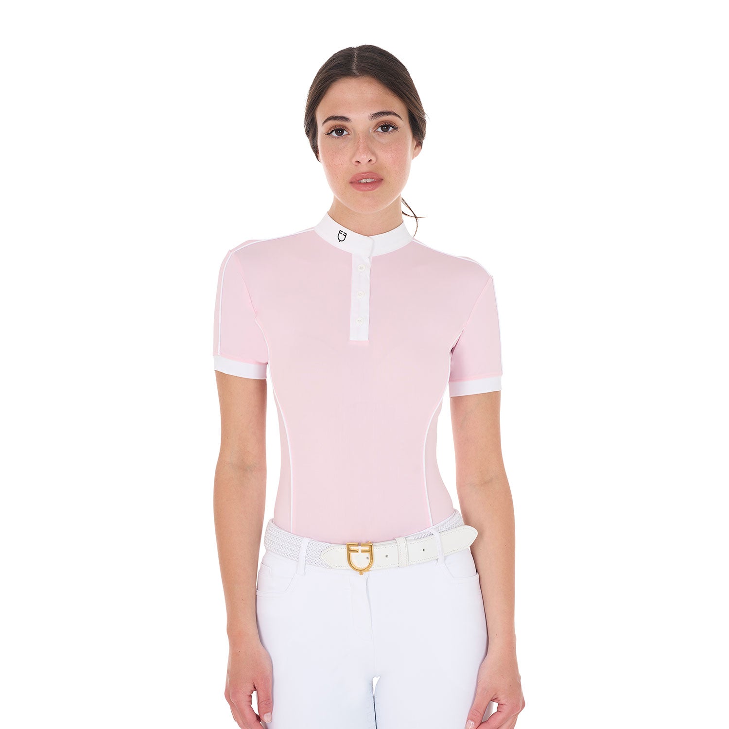 Polo donna da concorso a body Equestro