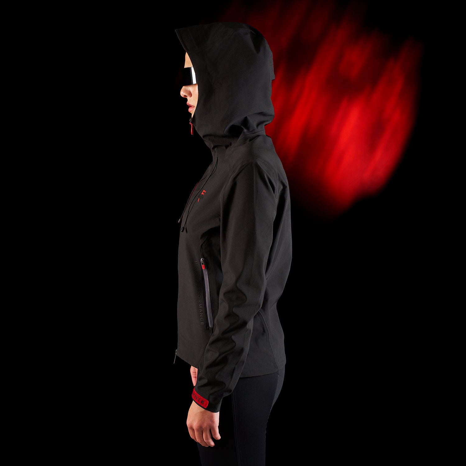 Softshell donna Equestro Ridertechnology impermeabile con zip