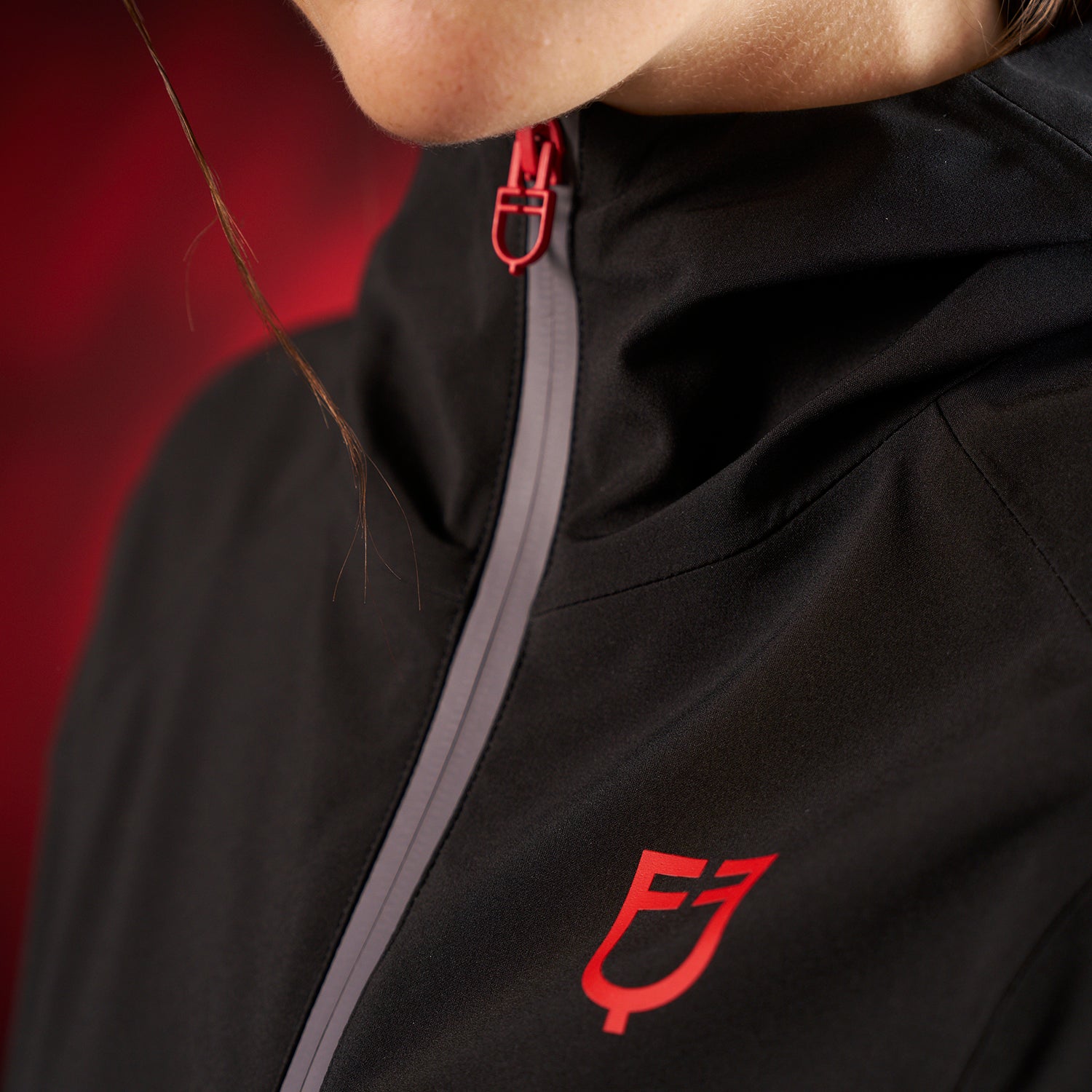 Softshell donna Equestro Ridertechnology impermeabile lungo
